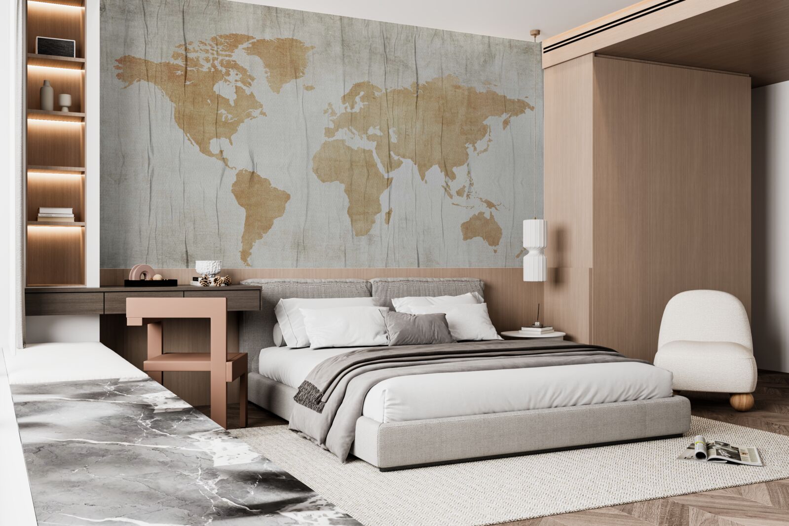 Фотошпалери профілі країн у географічному атласі Землі