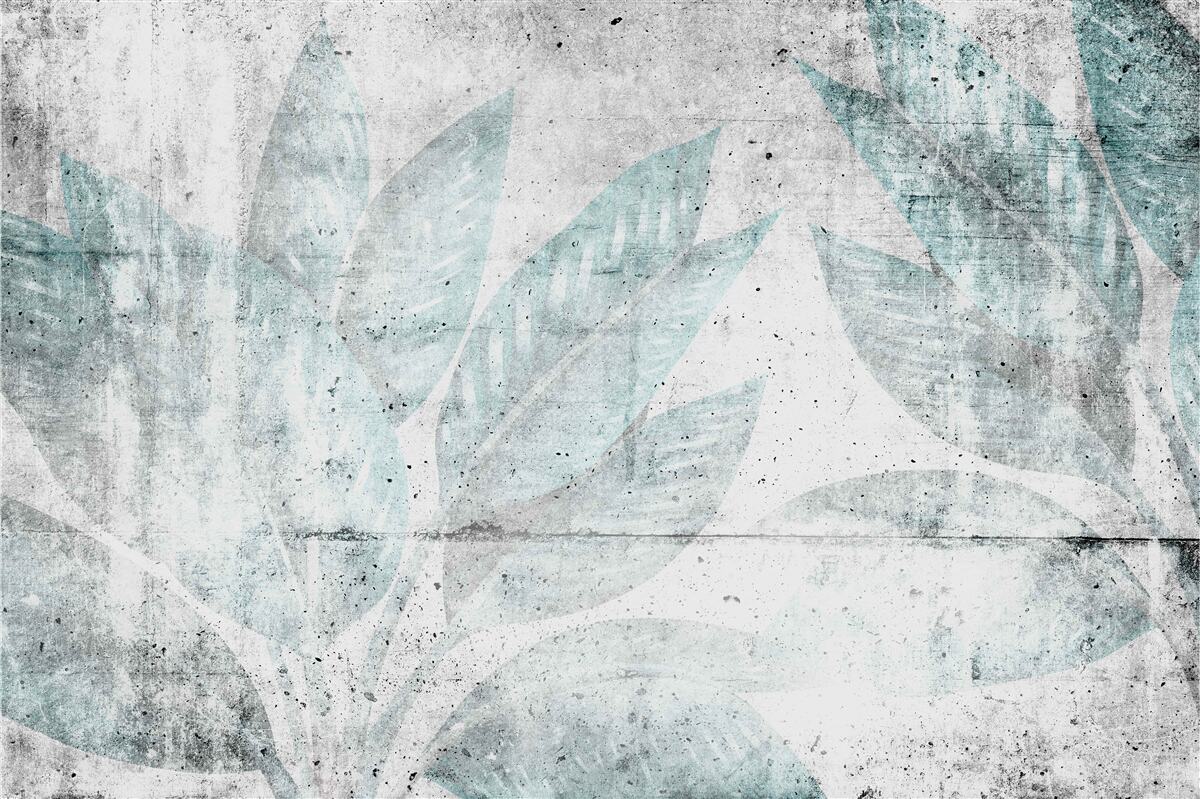 Фотошпалери відбитки великого осіннього листя