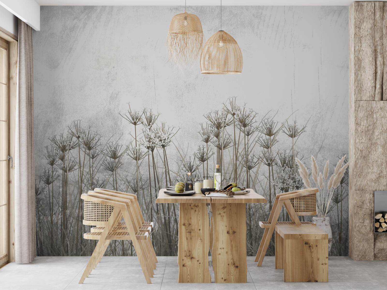 Фотошпалери ніжні порожнисті козулі