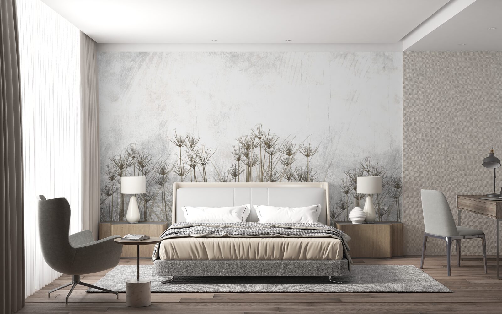 Фотошпалери ніжні порожнисті козулі