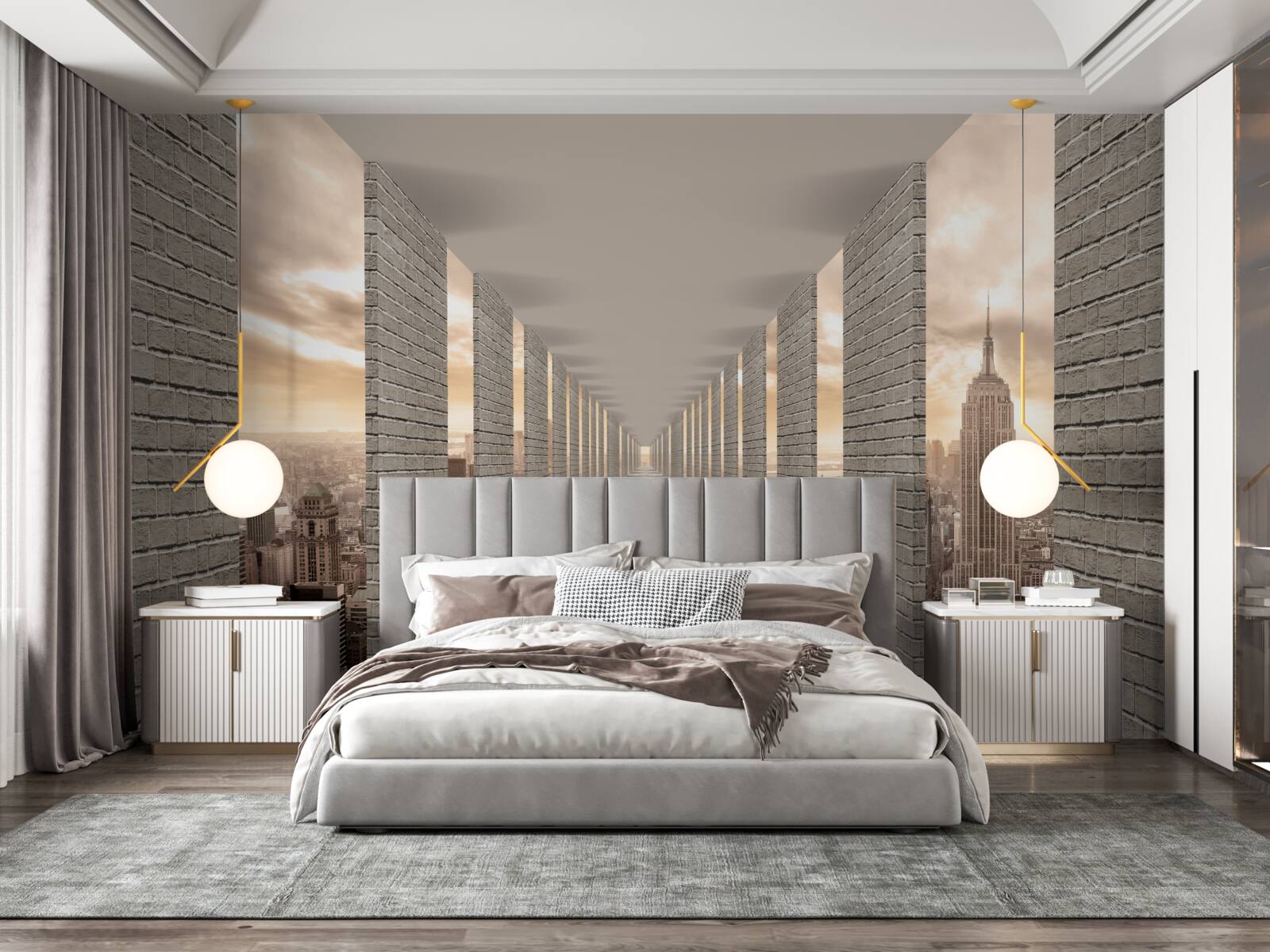 Фотошпалери нью-йоркський тунель