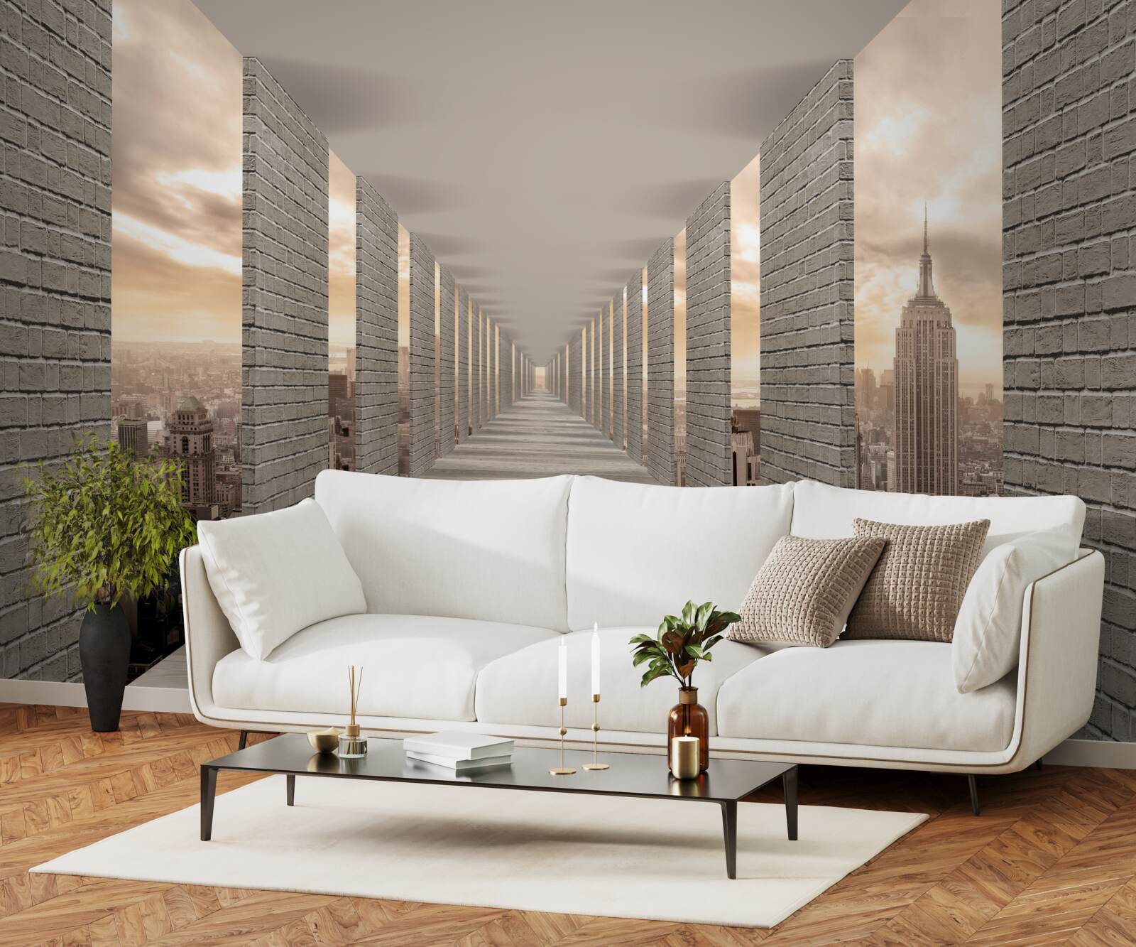 Фотошпалери нью-йоркський тунель