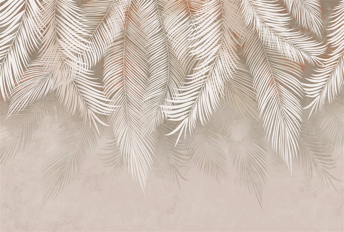 Фотошпалери пальмове листя з тропіків