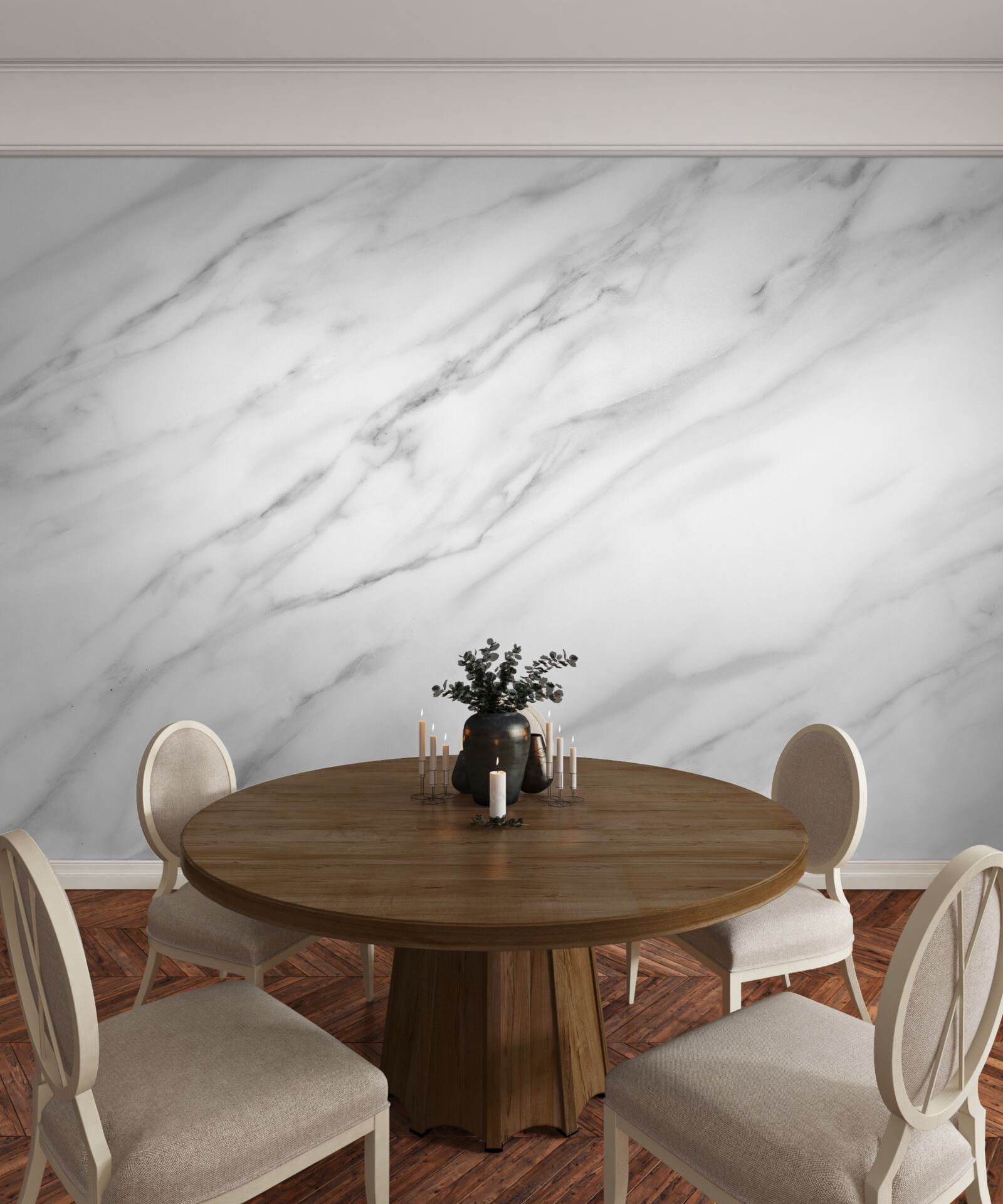 Фотошпалери тонка текстура на світлому камені