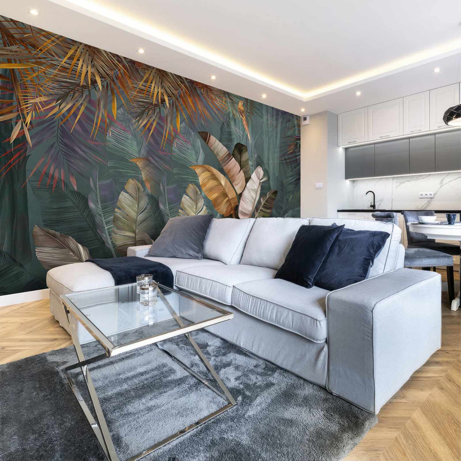 Фотошпалери гігантське тропічне листя