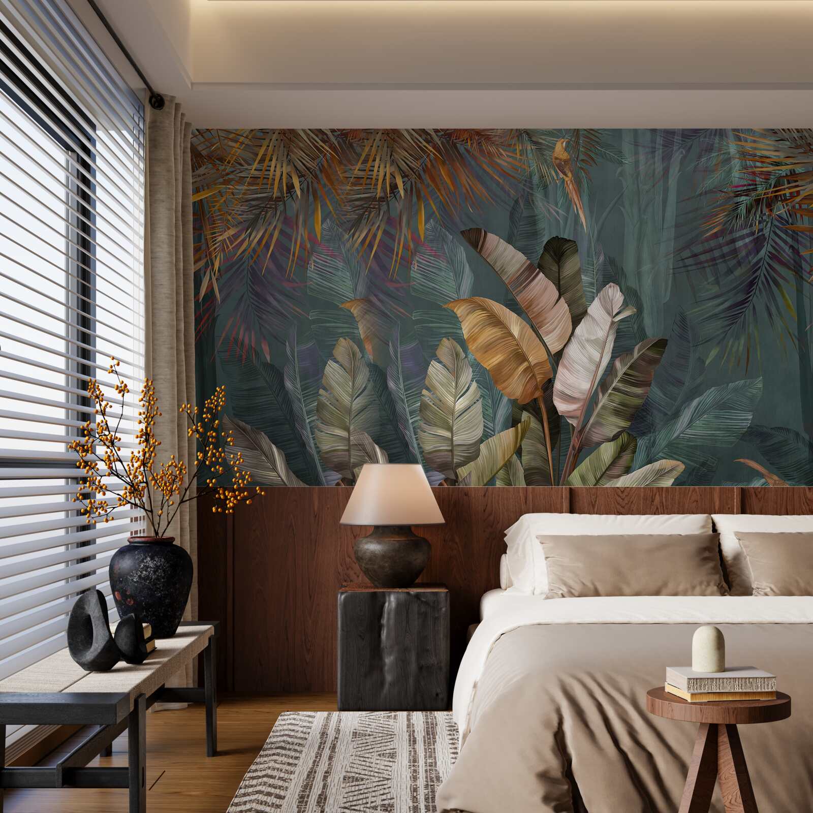 Фотошпалери гігантське тропічне листя