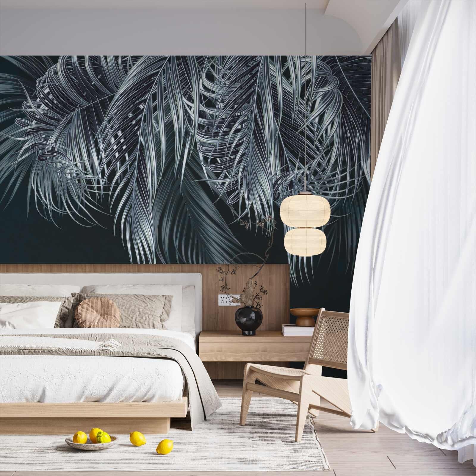 Фотошпалери довге і тонке пір'я