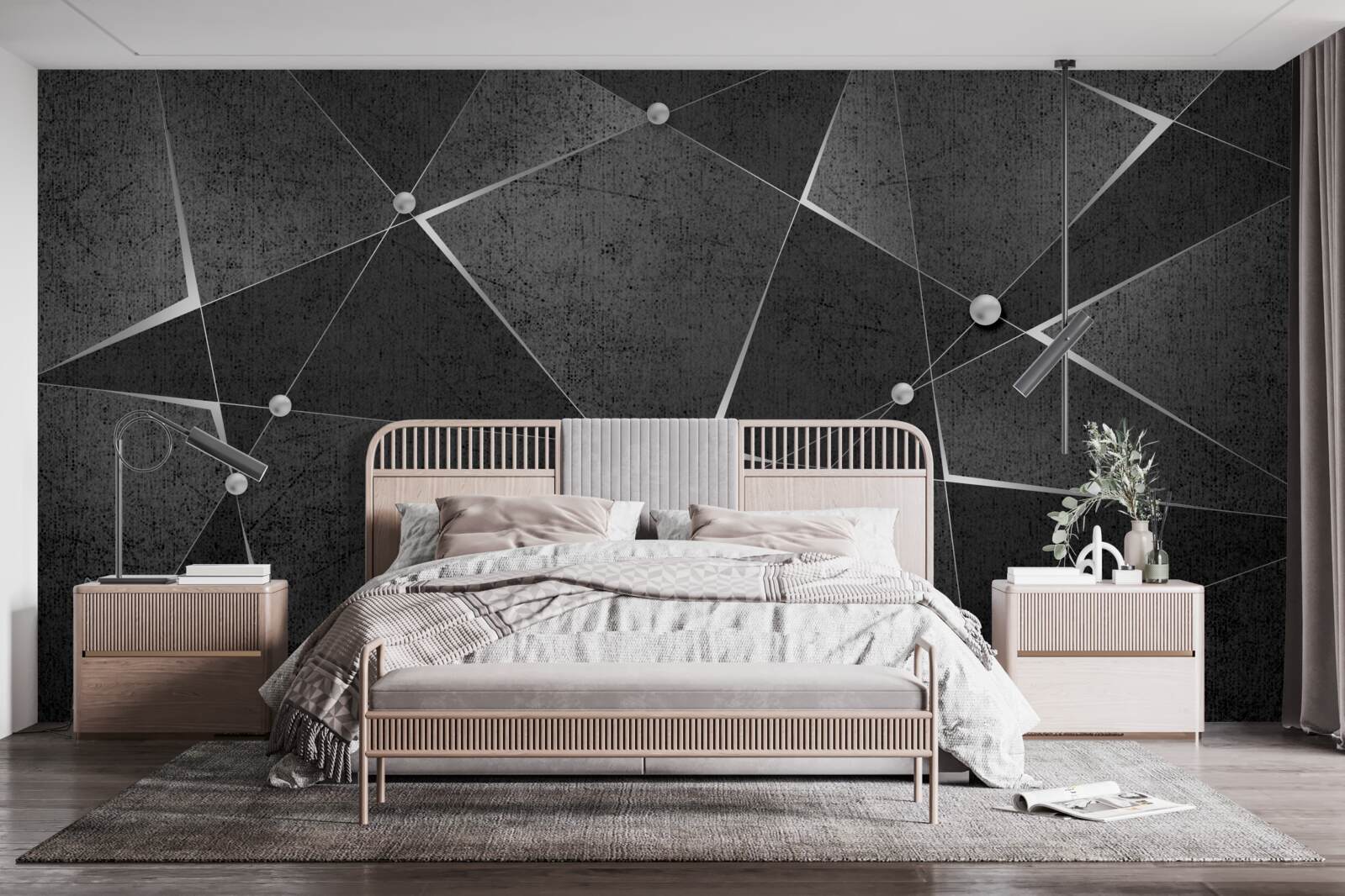 Фотошпалери чорні абстрактні відеозаставки