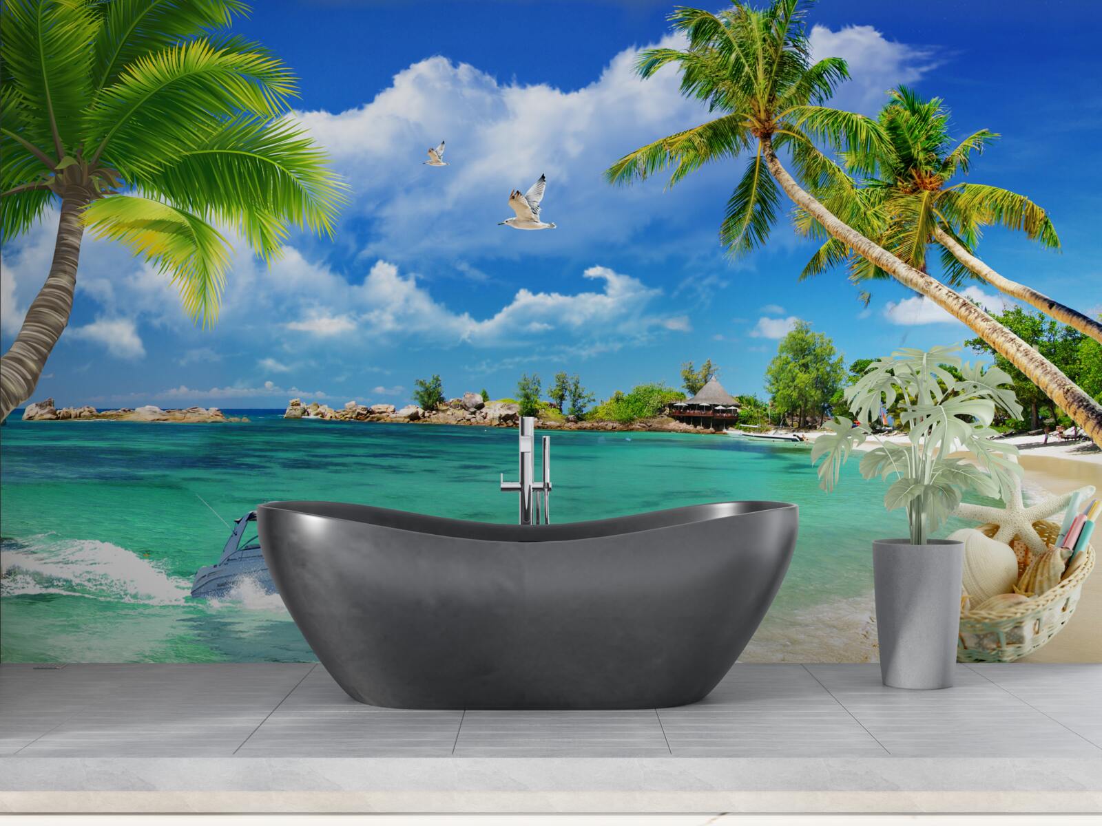 Фотошпалери Море та пляж