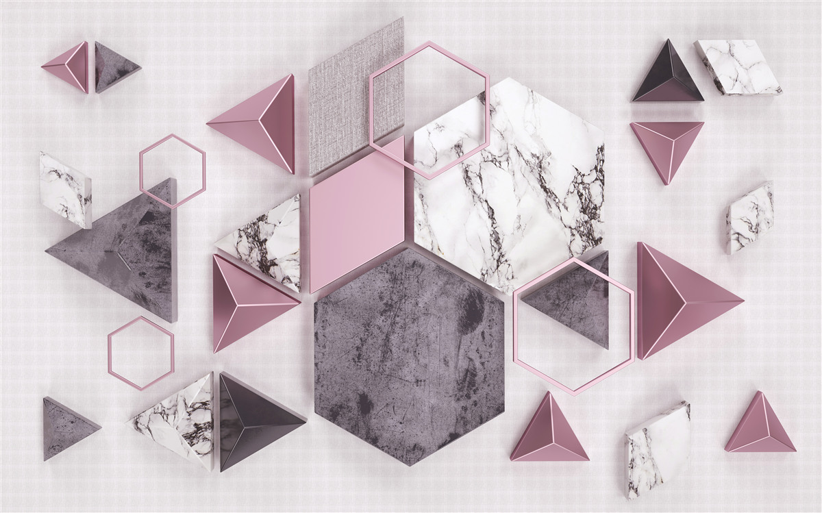 Фотошпалери мармурові геометричні зображення
