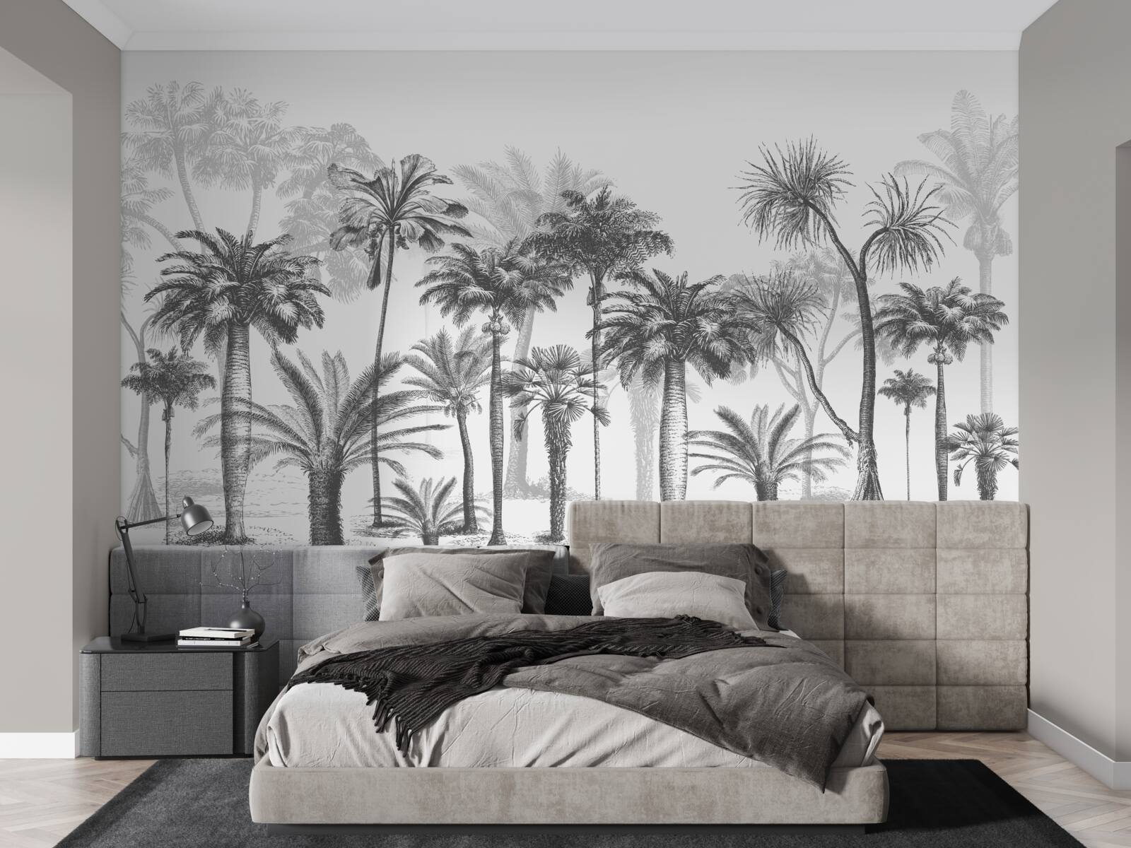 Фотошпалери векторна графіка пальм