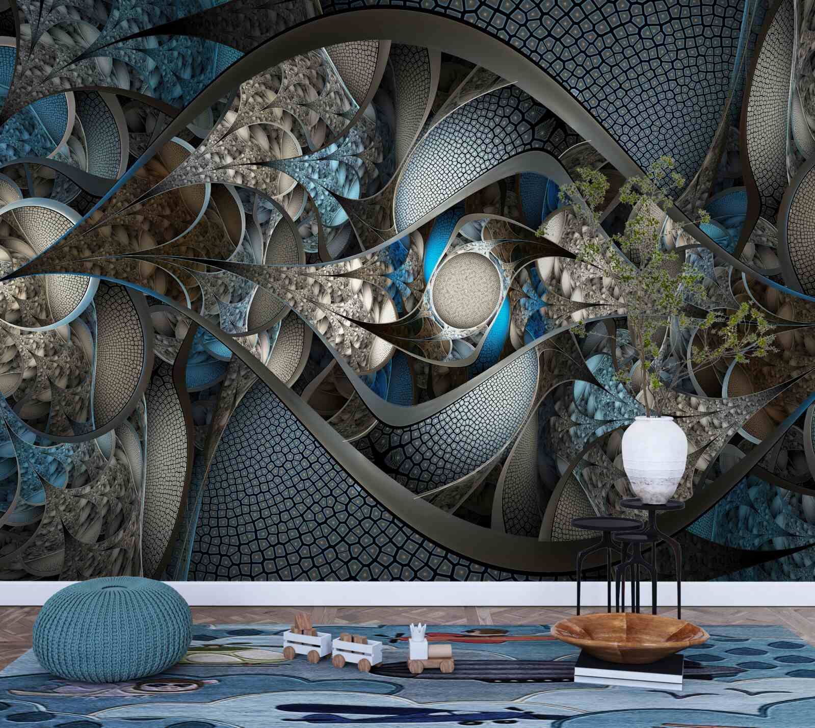 Фотошпалери екстравагантний абстрактний фон