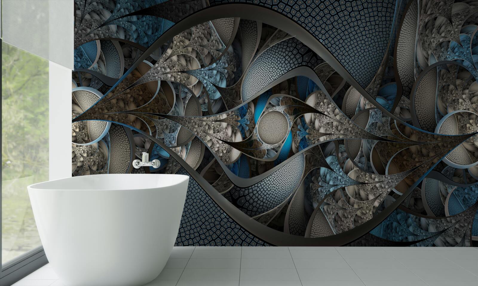 Фотошпалери екстравагантний абстрактний фон