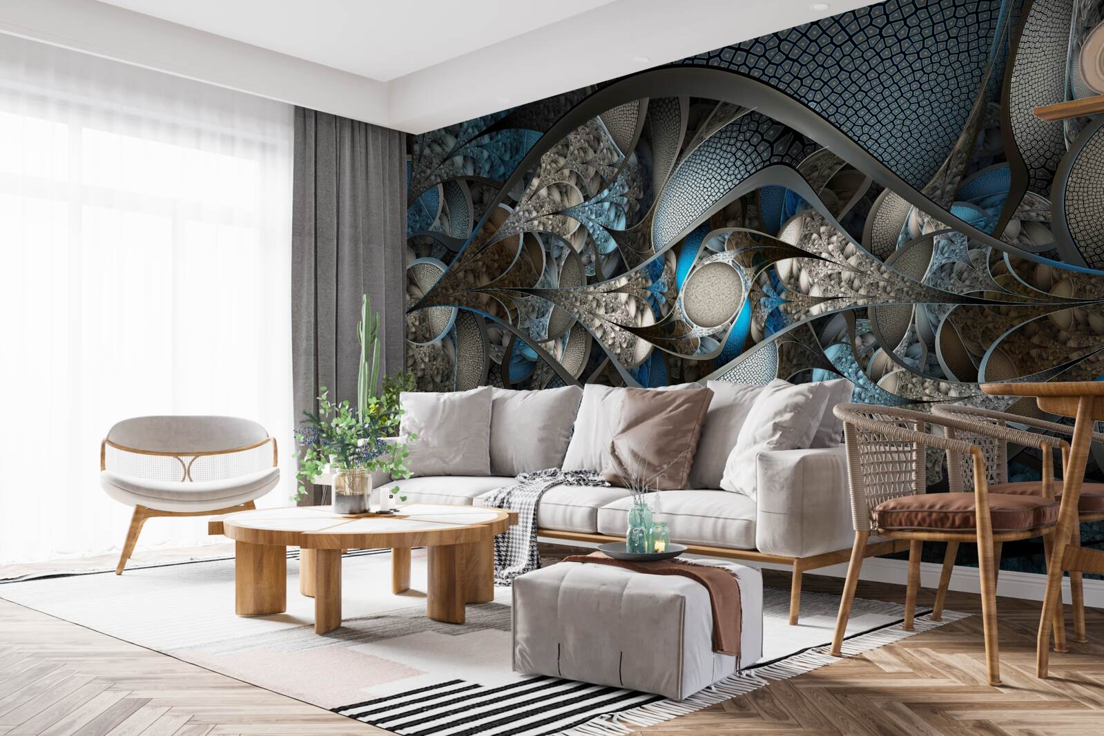 Фотошпалери екстравагантний абстрактний фон