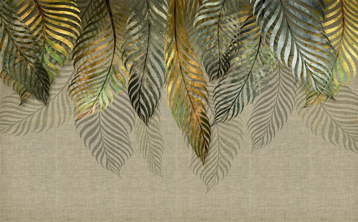 Фотошпалери пір'я лежить