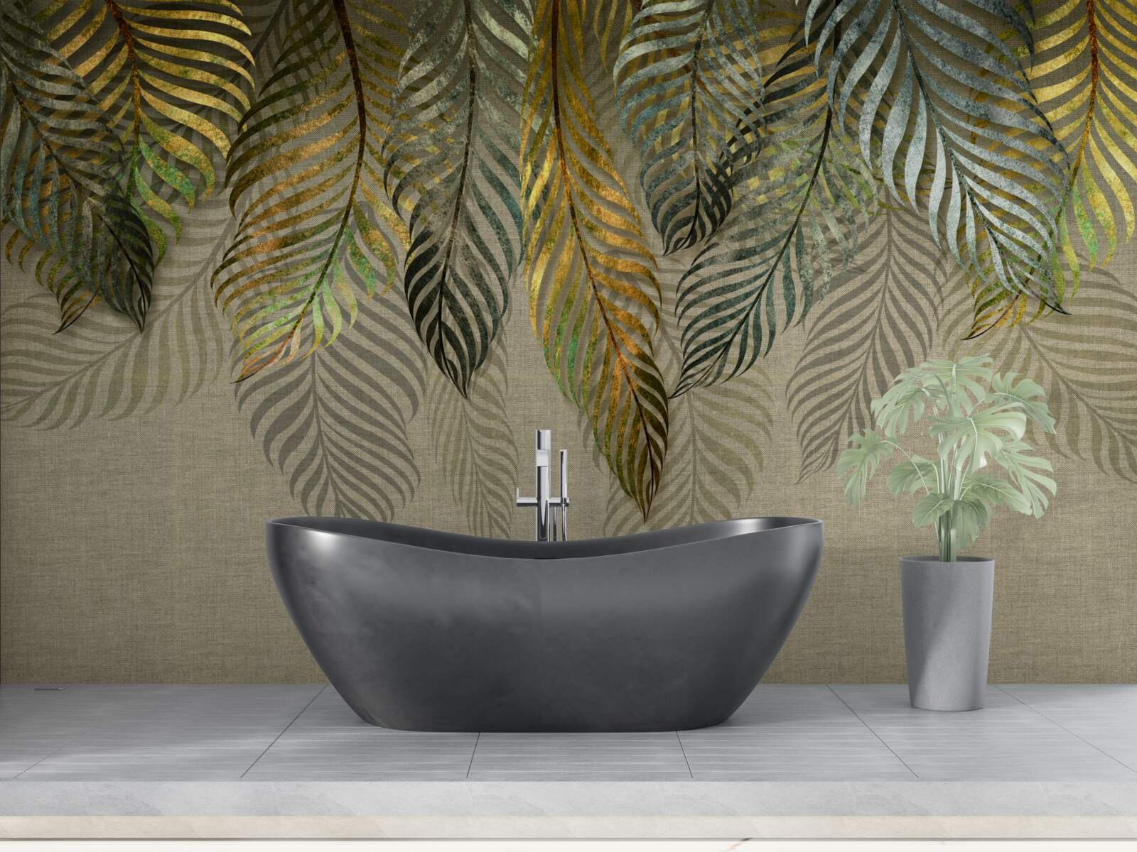 Фотошпалери пір'я лежить