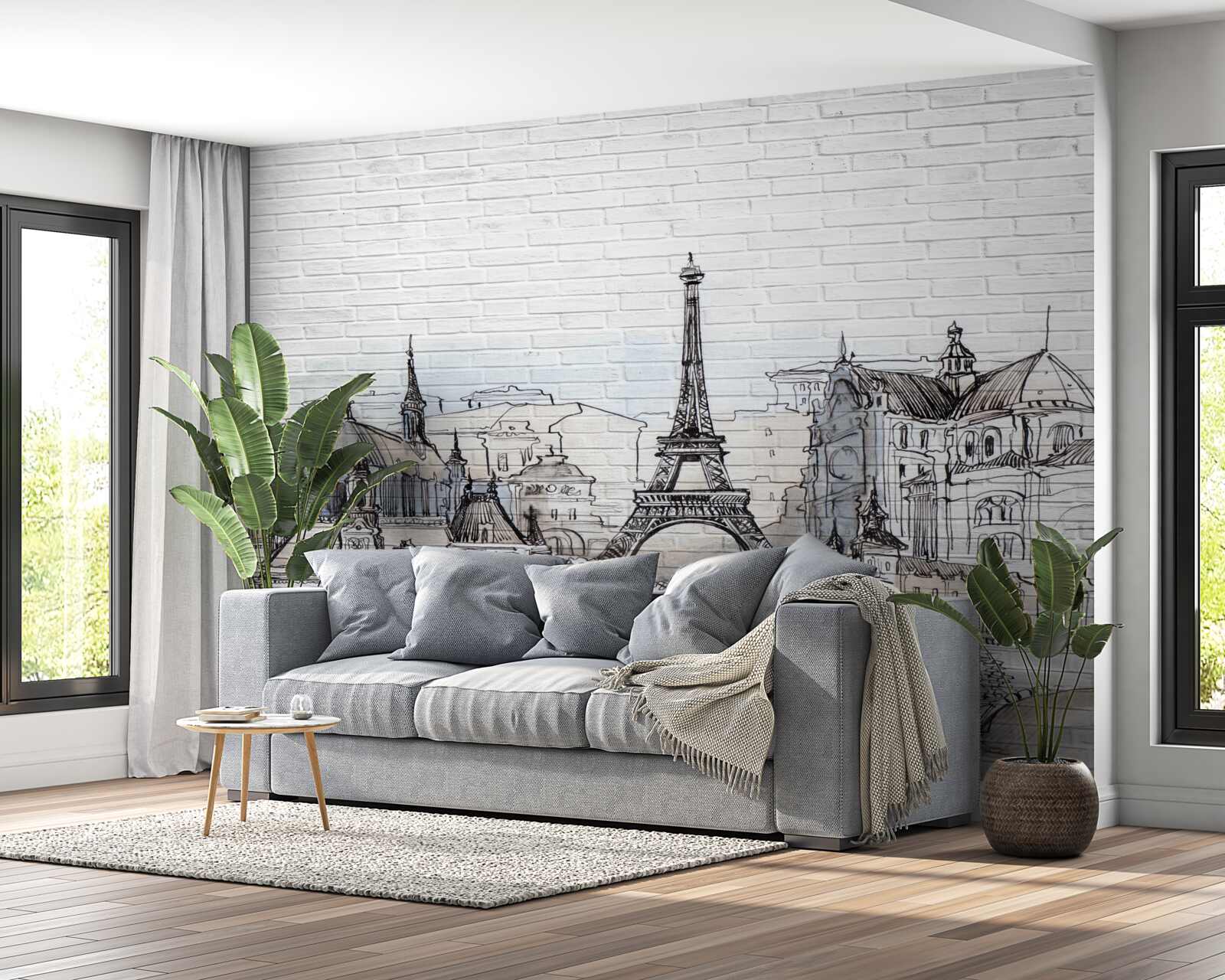 Фотошпалери фото пам'ятників парижа