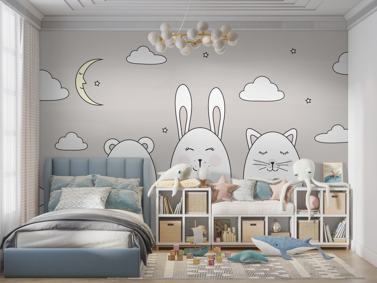 Фотошпалери Милі тваринки засинають