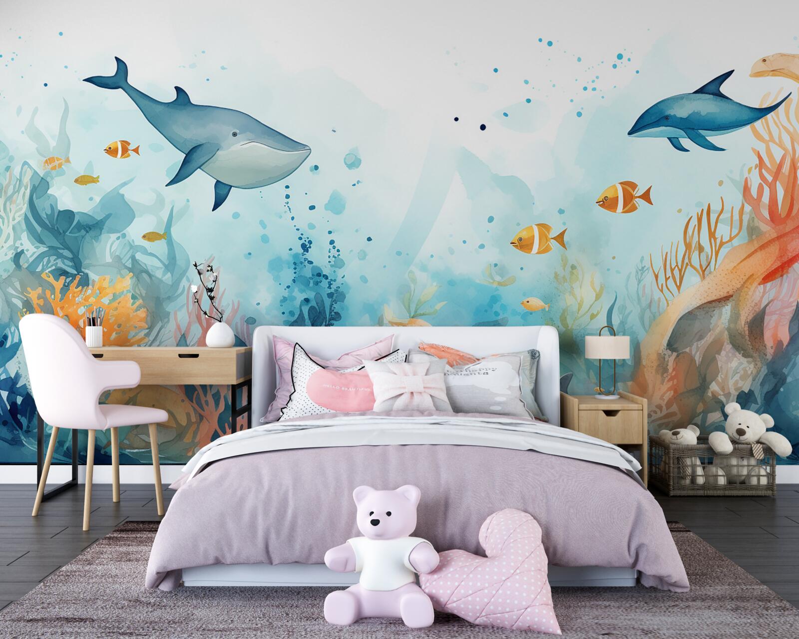 Фотошпалери таємничий підводний всесвіт