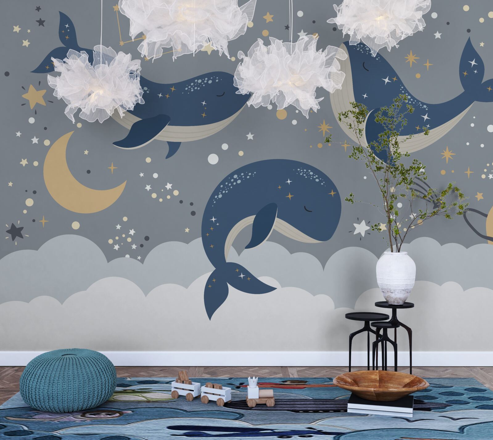 Фотошпалери морські косатки сповнені веселощів