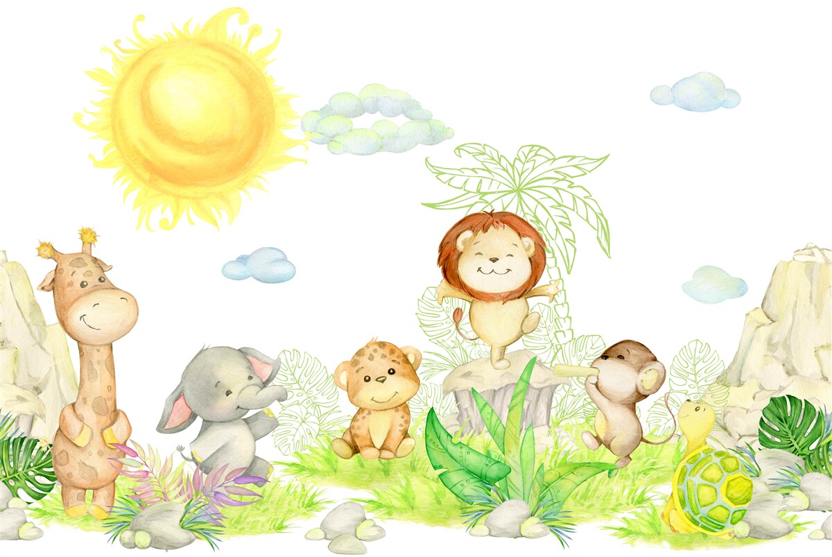 Фотошпалери маленькі тварини розважаються