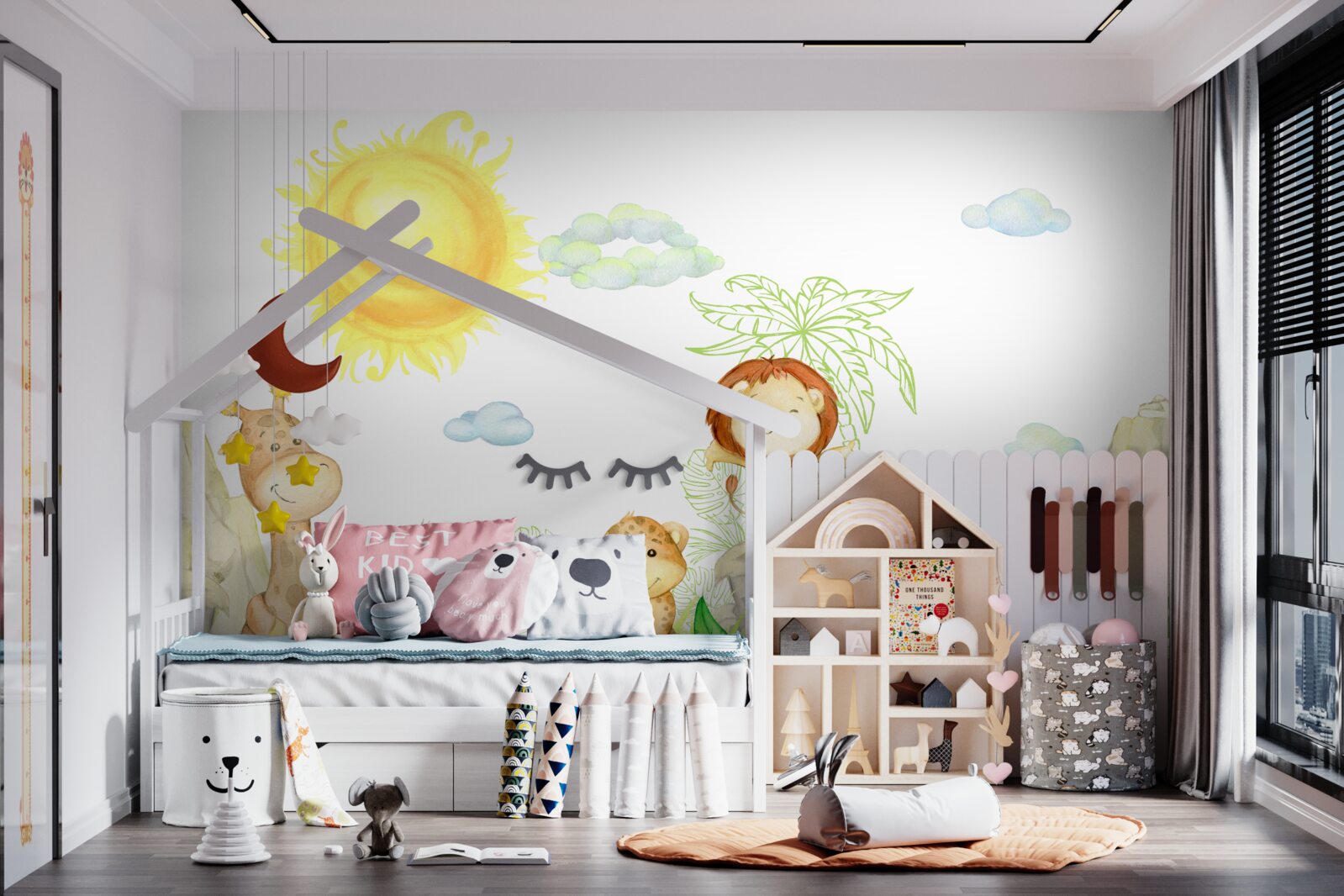 Фотошпалери маленькі тварини розважаються