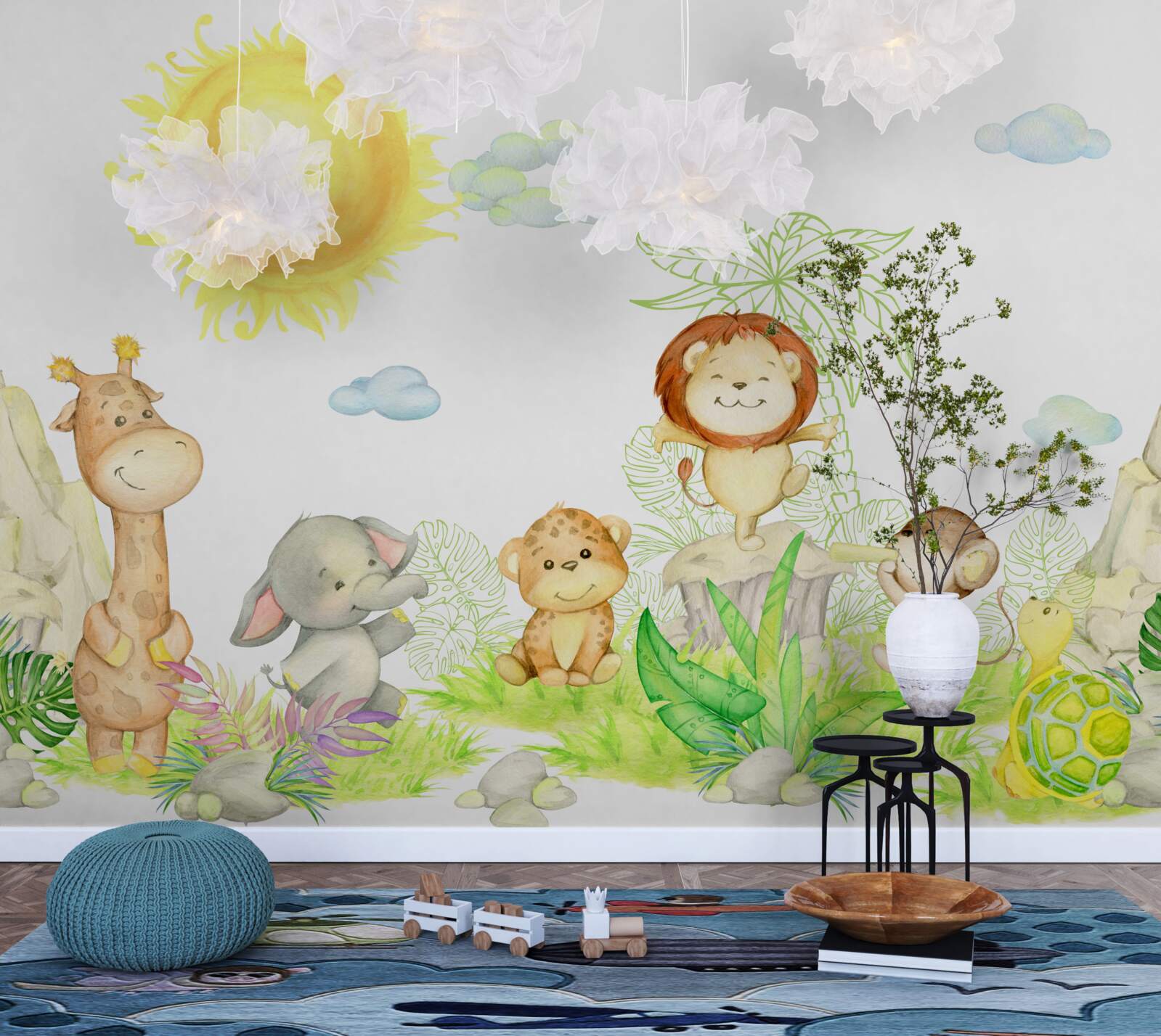 Фотошпалери маленькі тварини розважаються