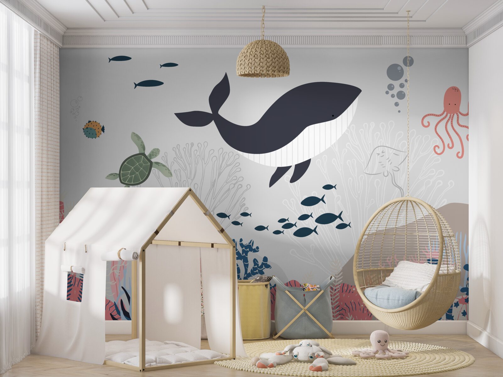 Фотошпалери тварини, що живуть у глибинах океану