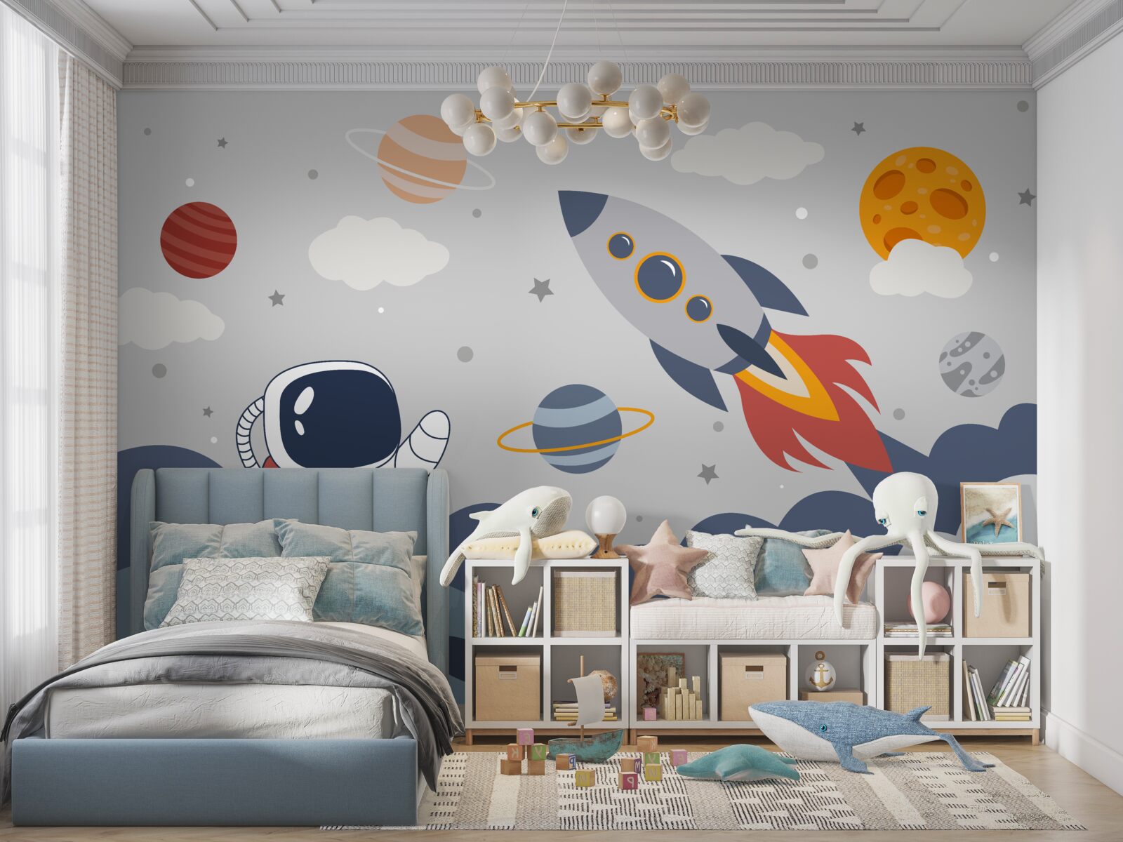 Фотошпалери людина у Всесвіті