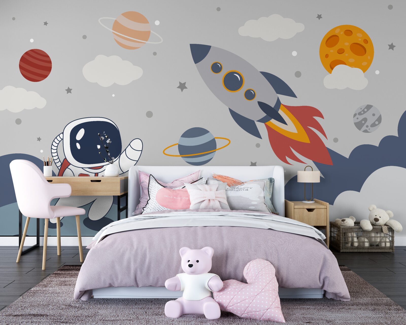 Фотошпалери людина у Всесвіті