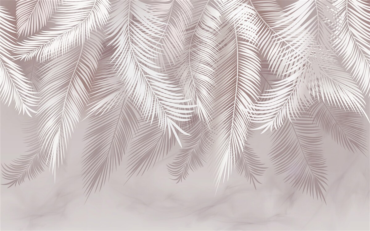 Фотошпалери розкішне пальмове листя