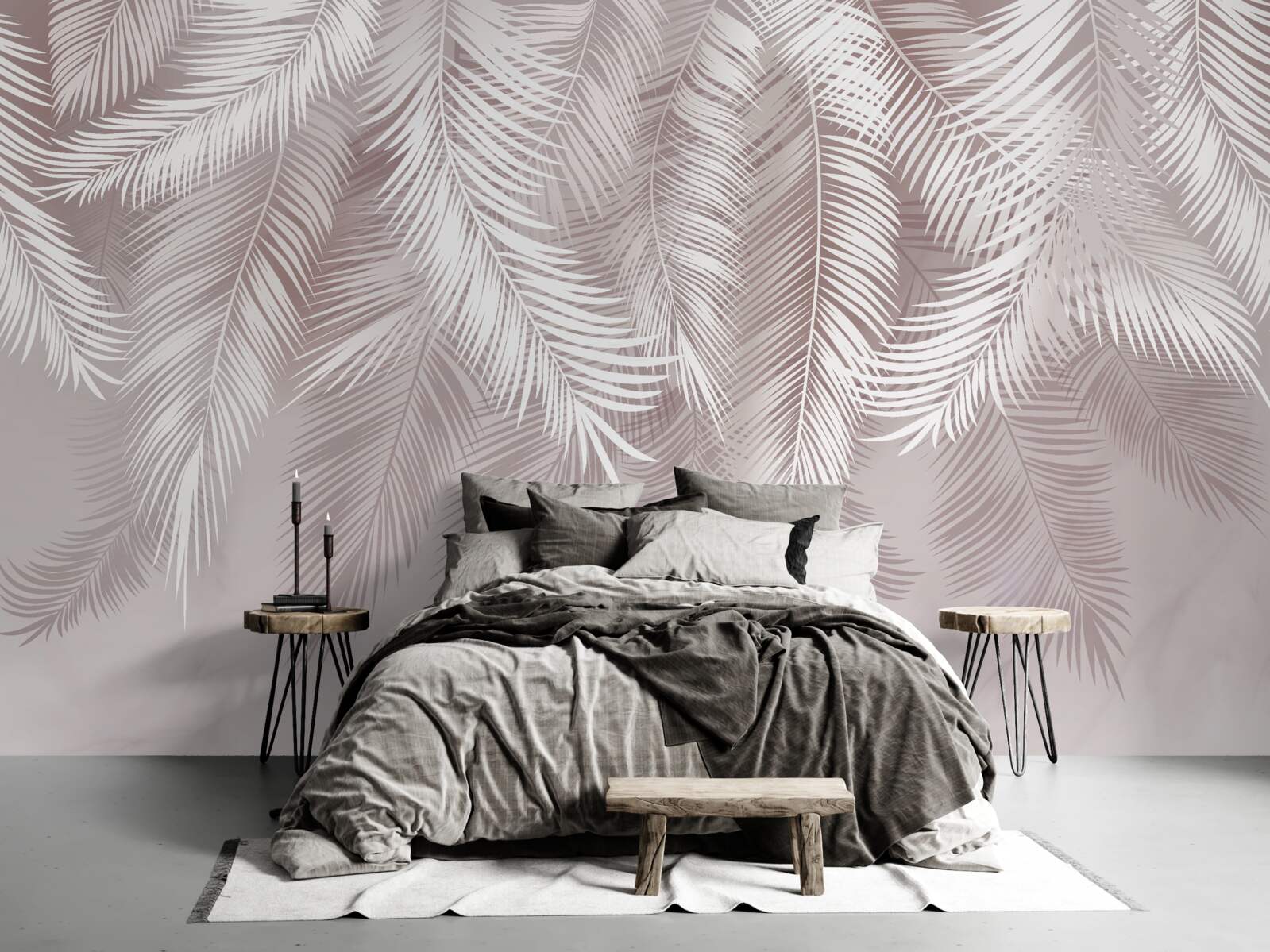 Фотошпалери розкішне пальмове листя