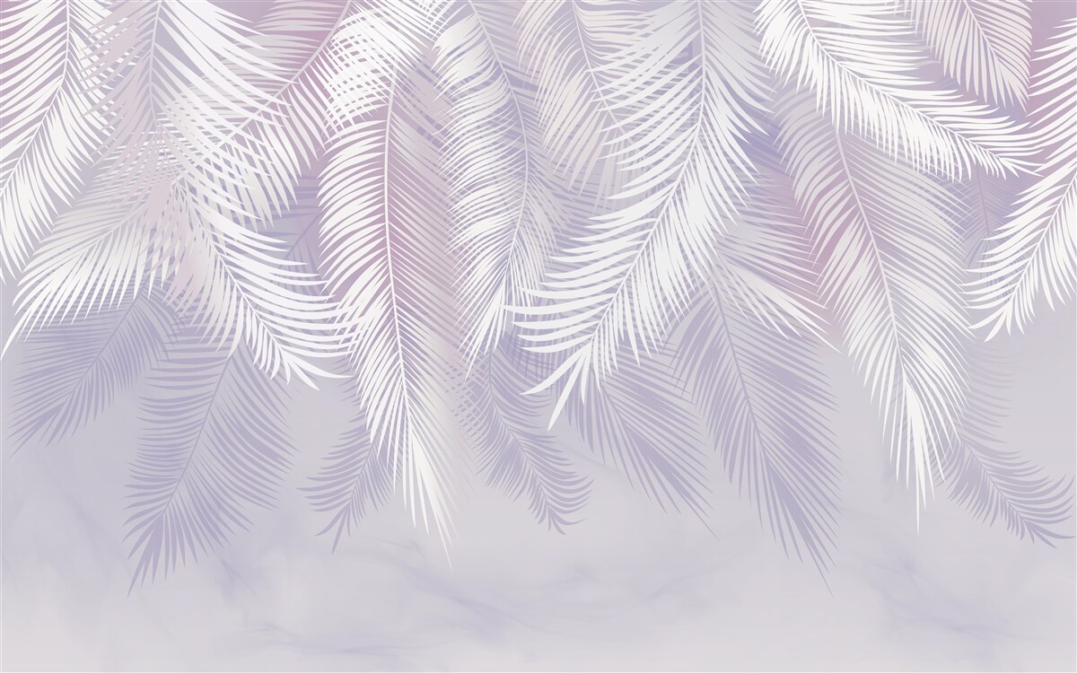 Фотошпалери тропічне листя, що опадає