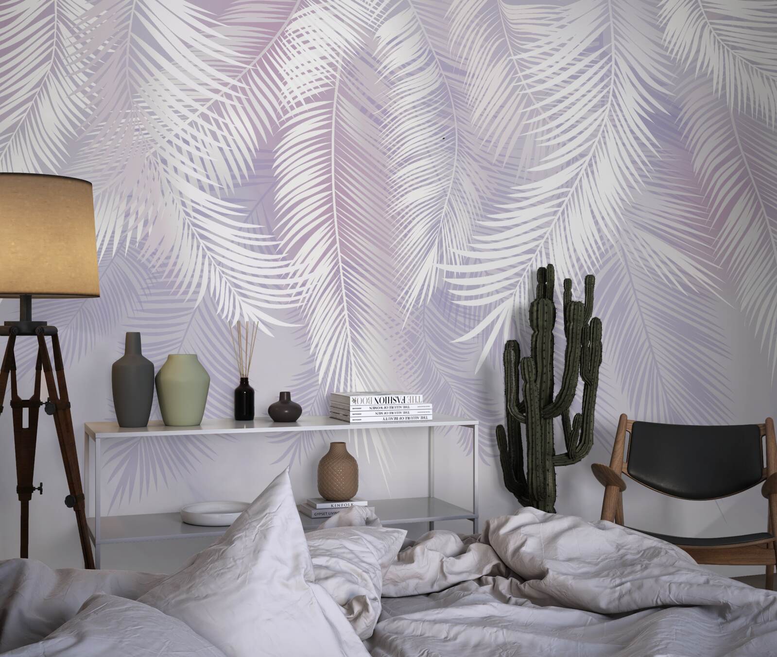 Фотошпалери тропічне листя, що опадає