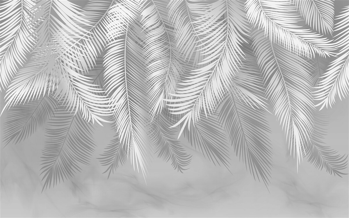 Фотошпалери тропічне листя