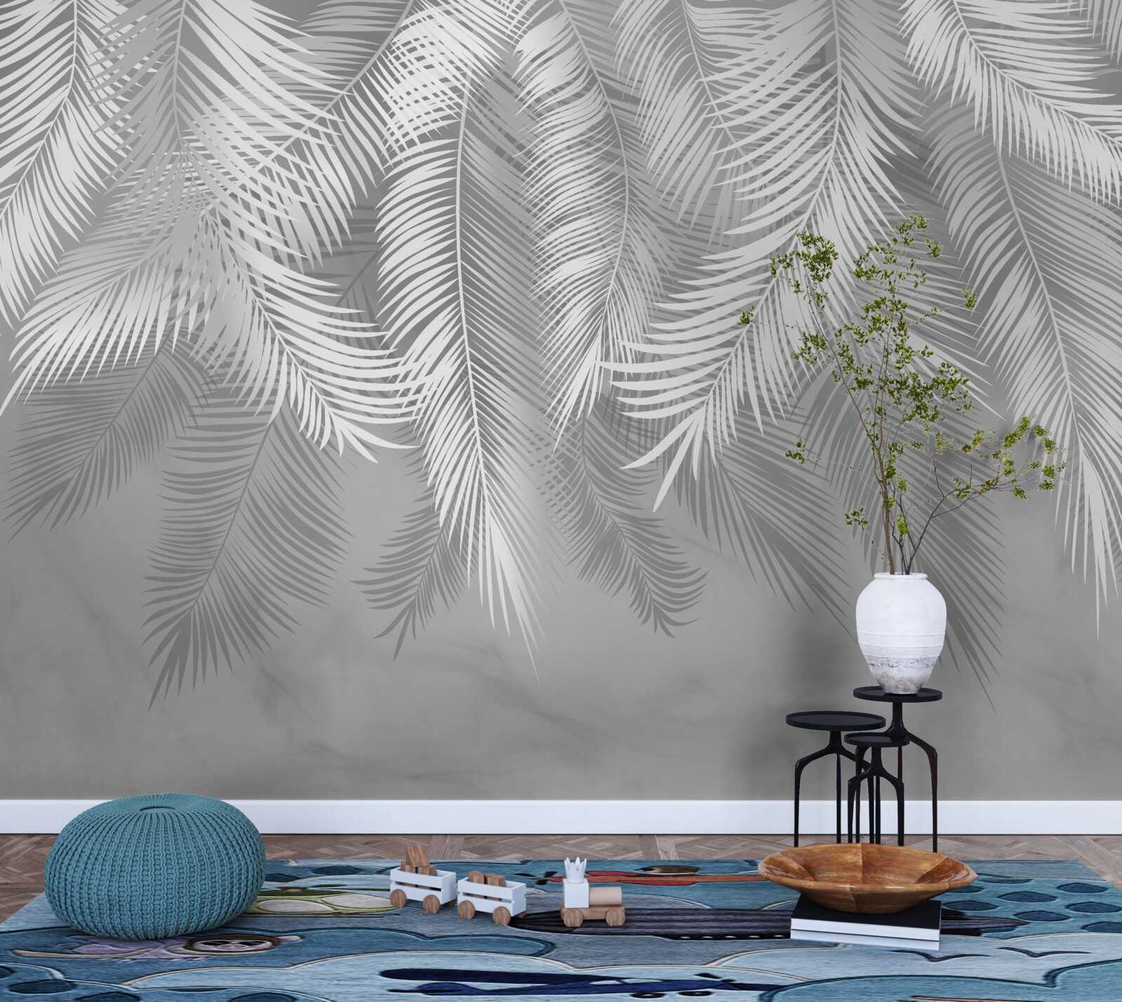 Фотошпалери тропічне листя