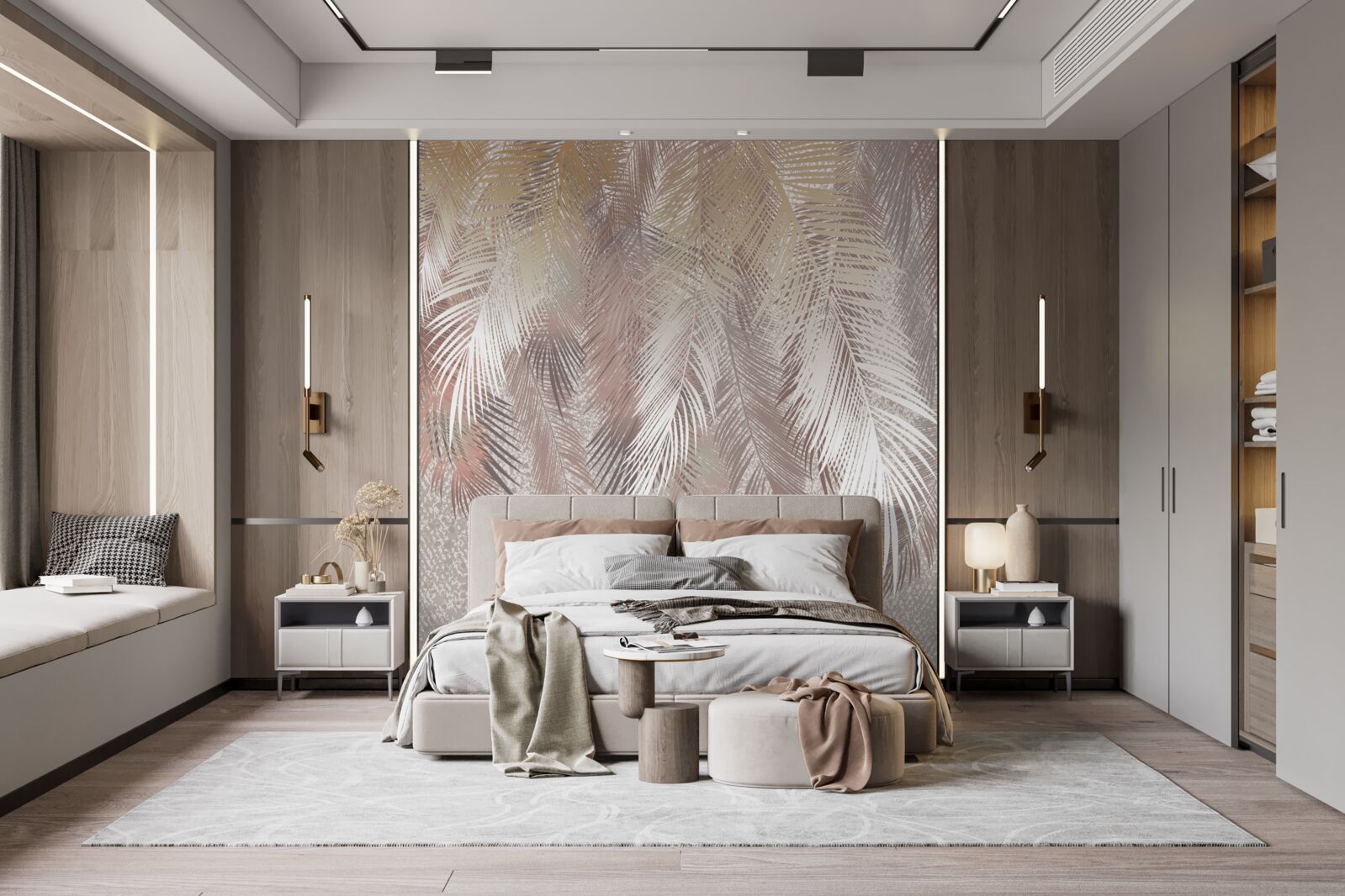 Фотошпалери пишні шлейфи прагнуть вологи