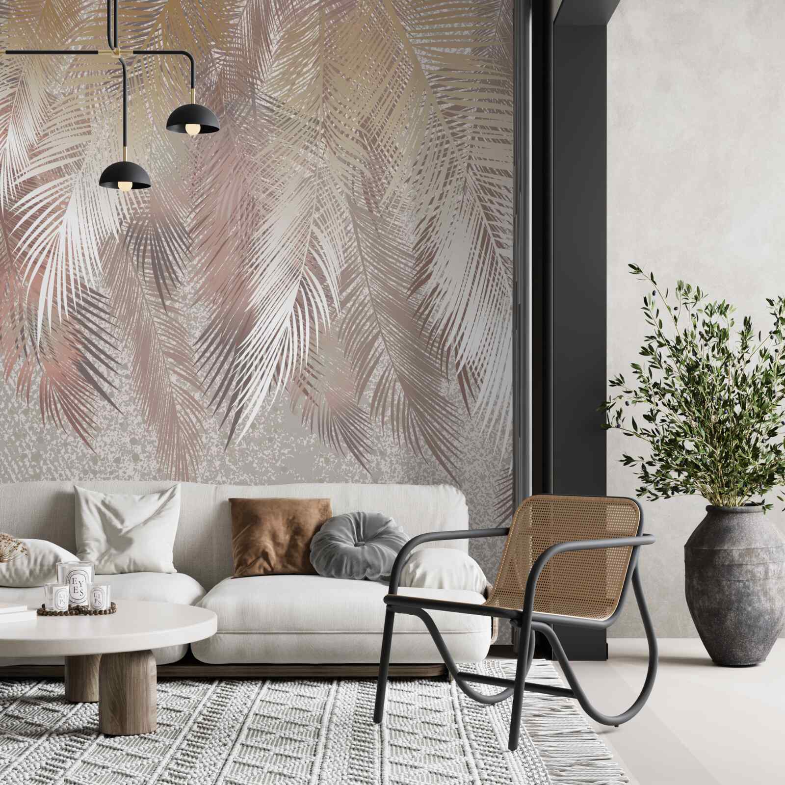 Фотошпалери пишні шлейфи прагнуть вологи