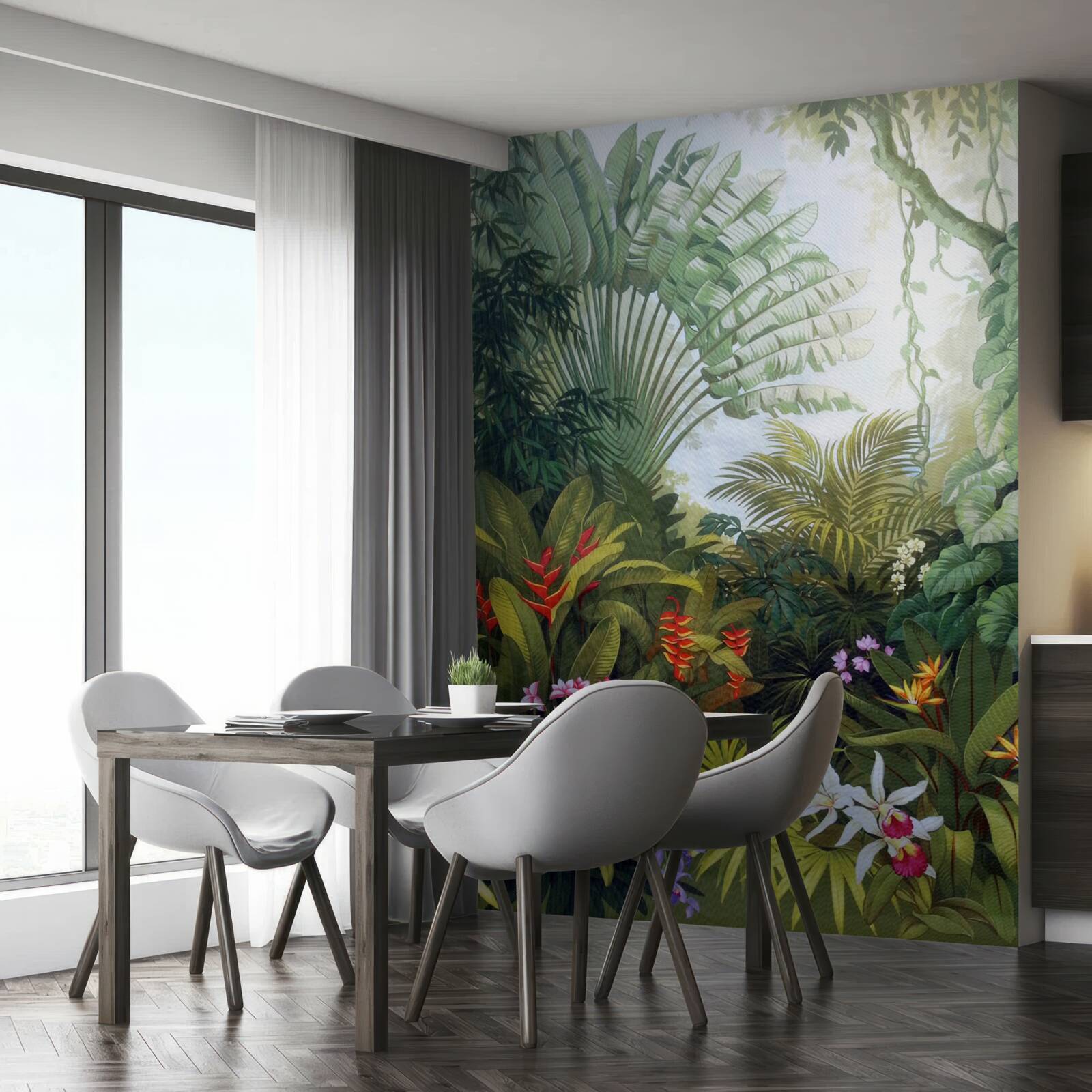 Фотошпалери захоплюючі та таємничі тропічні ліси