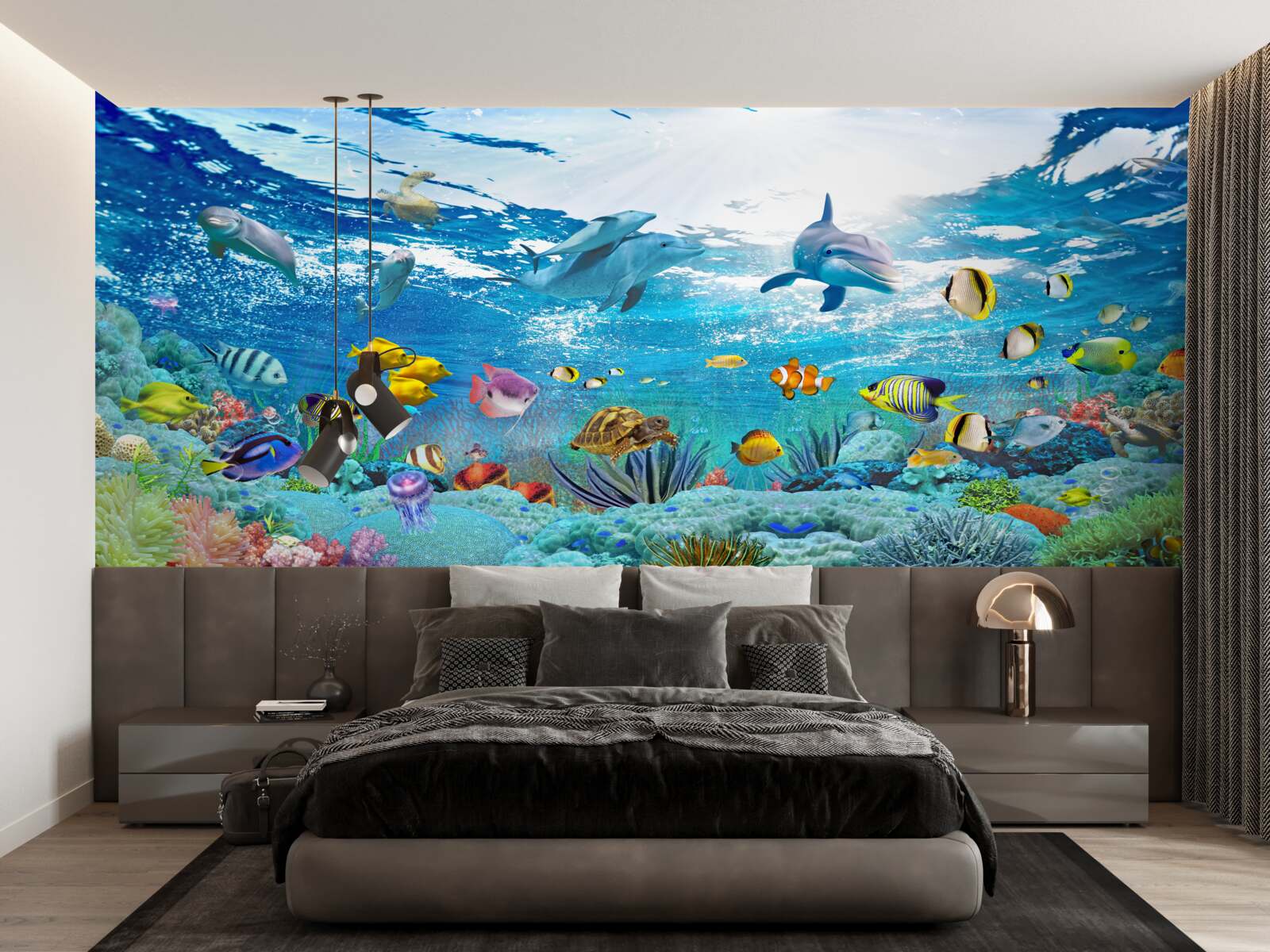 Фотошпалери Світ під водою на глибині