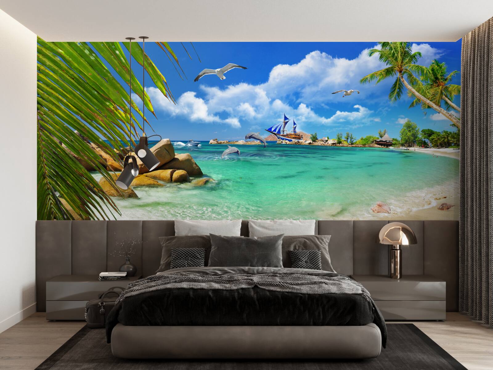 Фотошпалери океанічні та тропічні райони