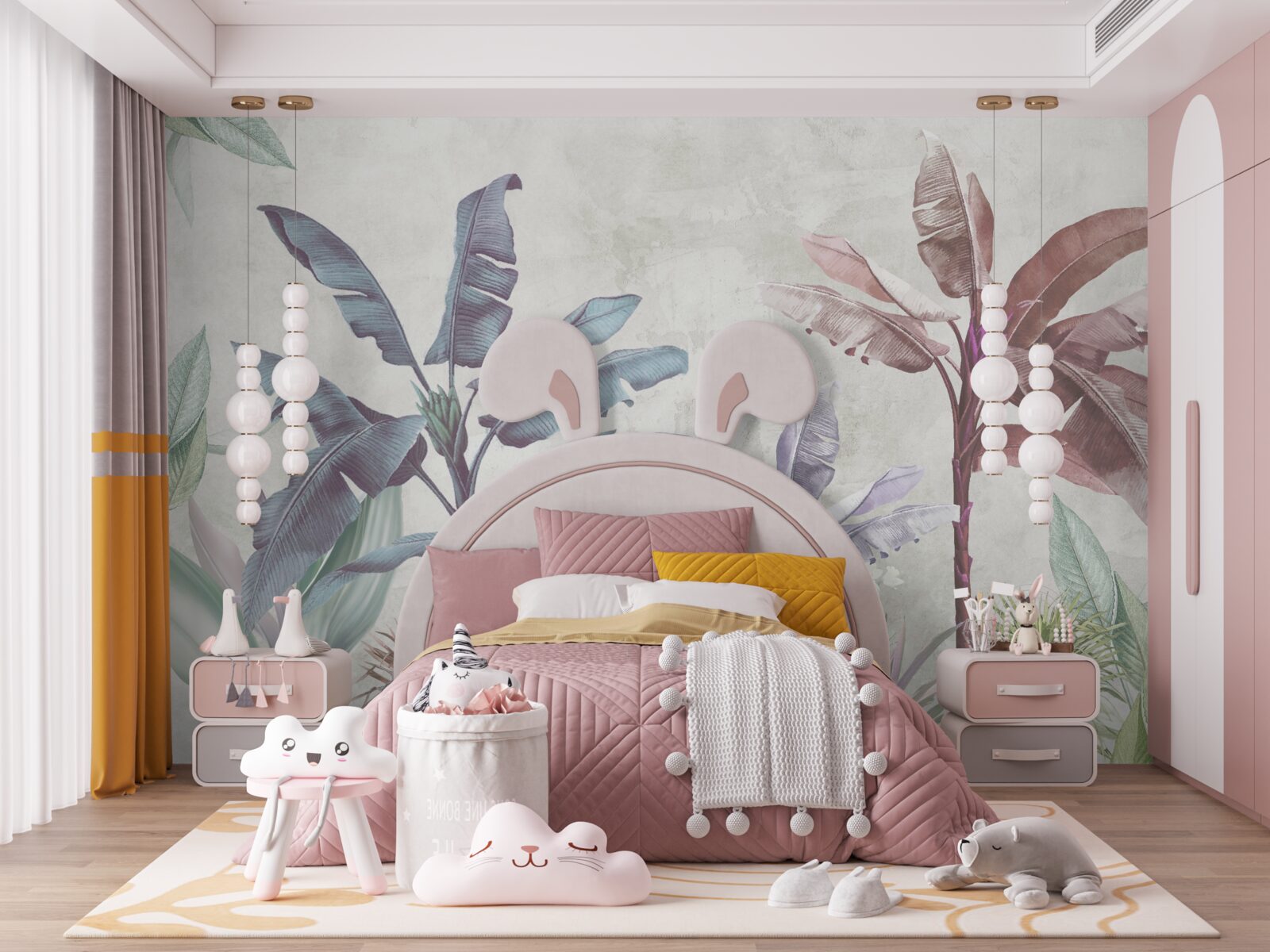 Фотошпалери пальми всіх кольорів