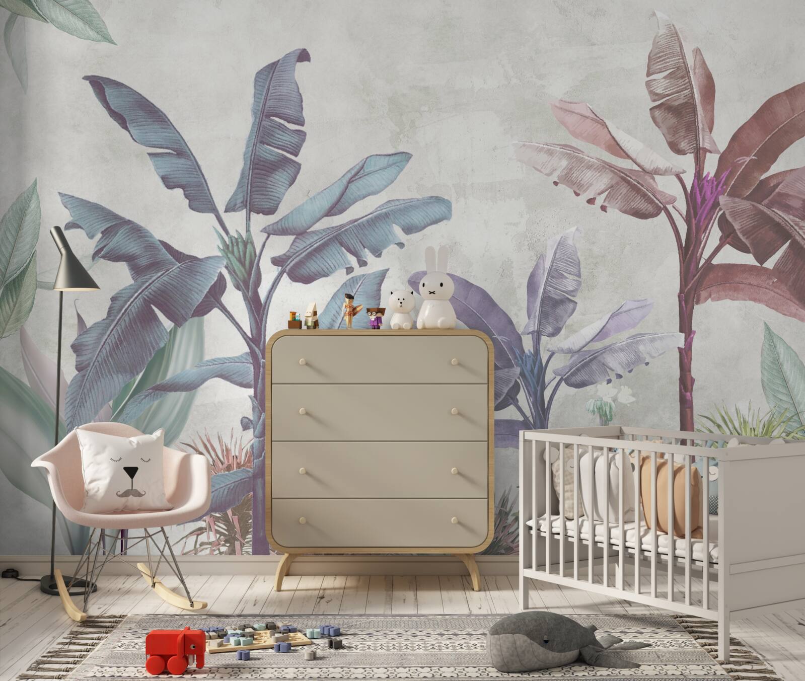 Фотошпалери пальми всіх кольорів