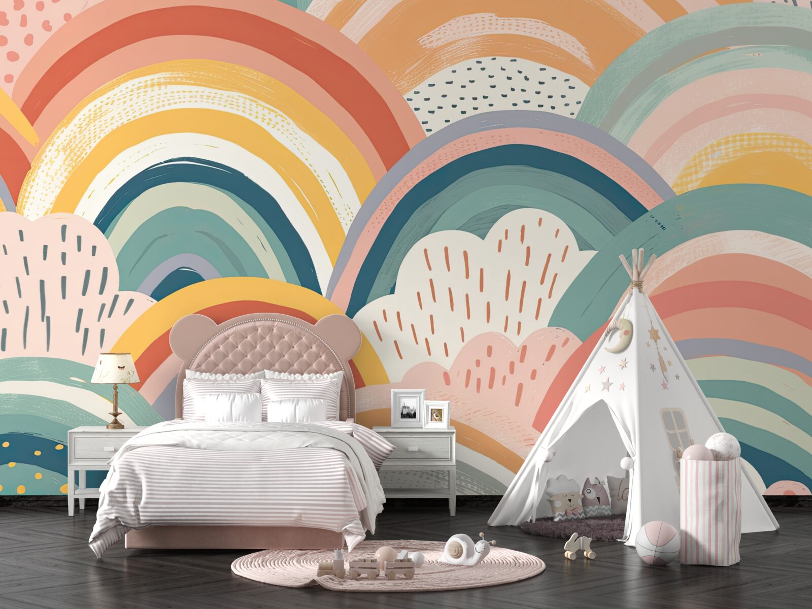 Фотошпалери веселки всіх кольорів