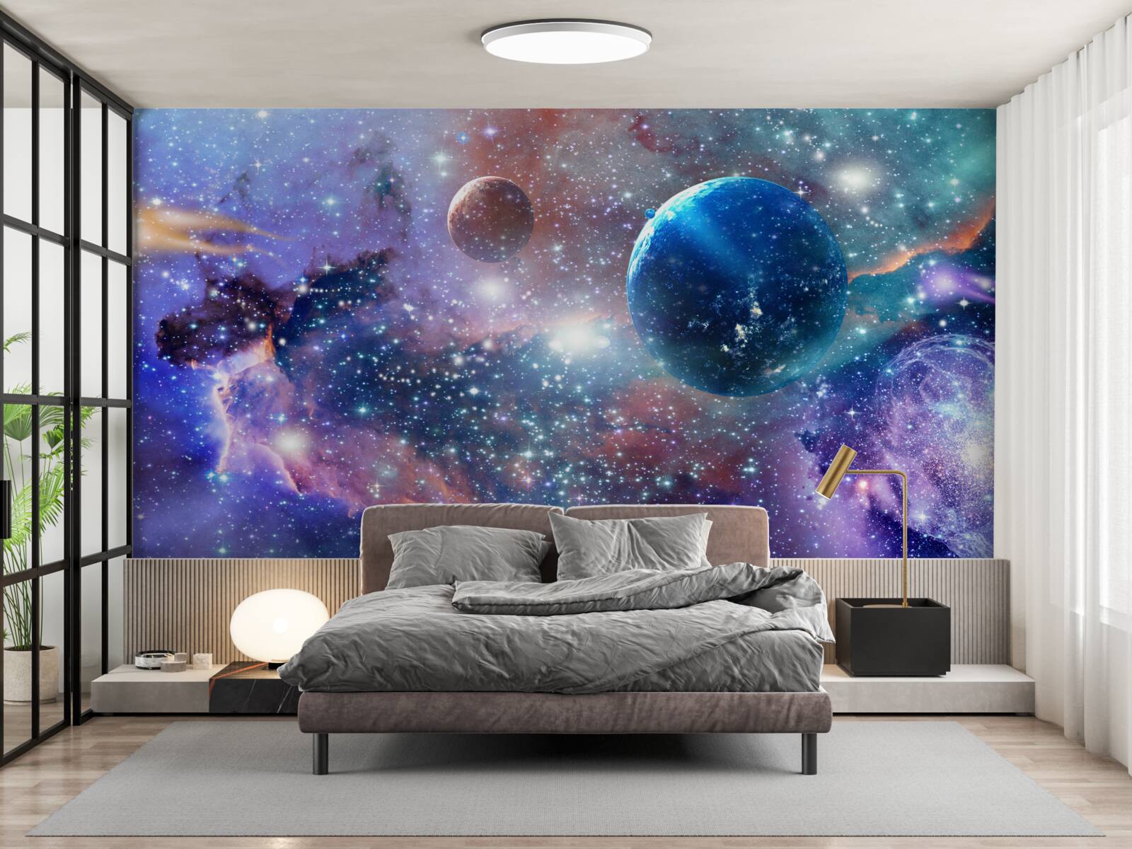 Фотошпалери яскравий всесвіт