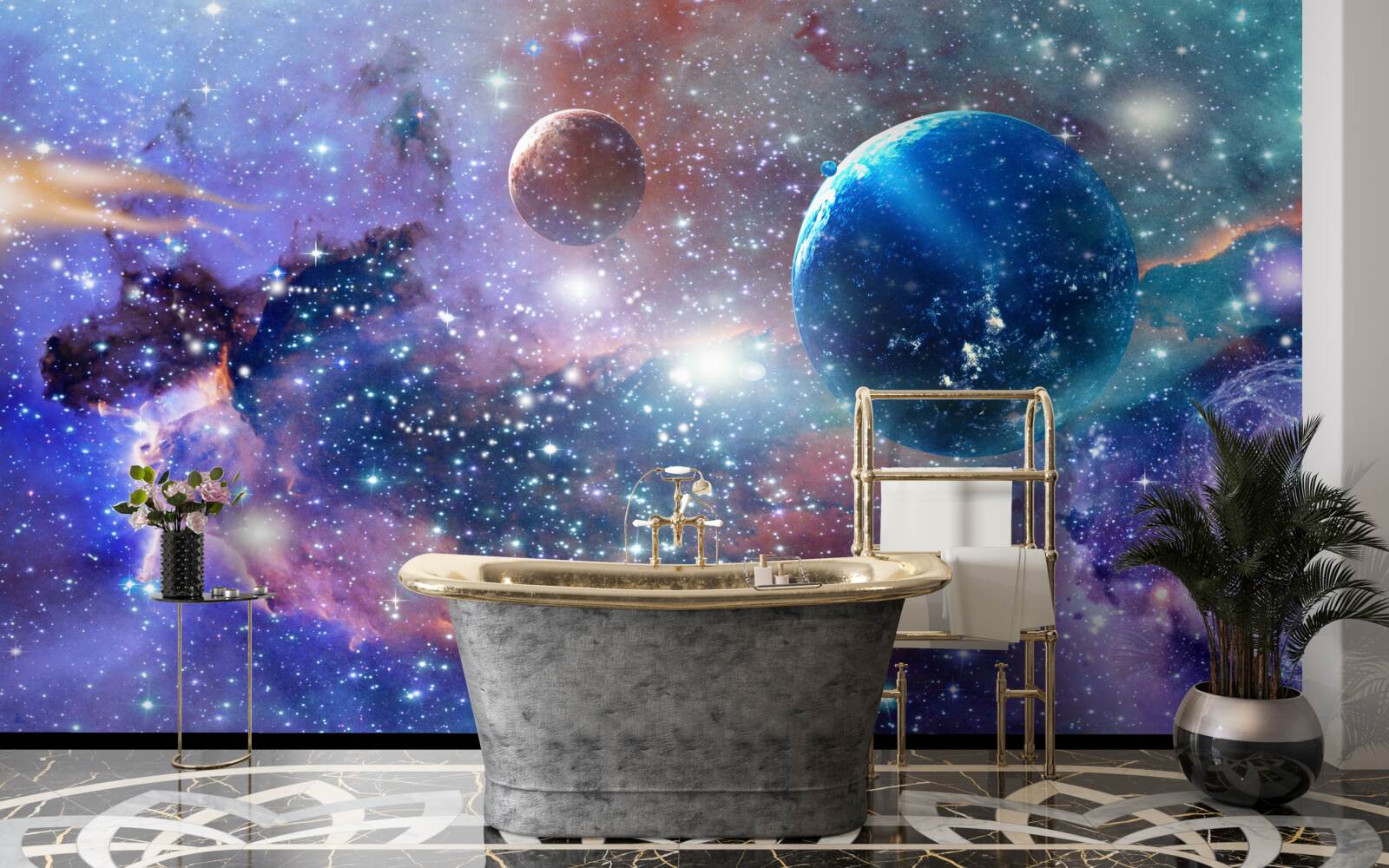 Фотошпалери яскравий всесвіт