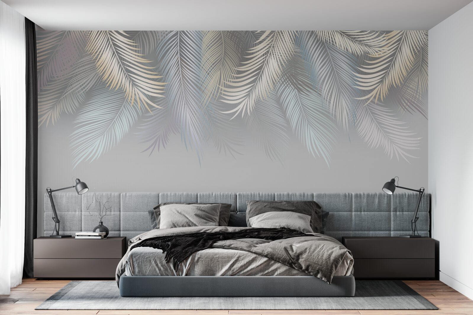 Фотошпалери м'яке листя папороті