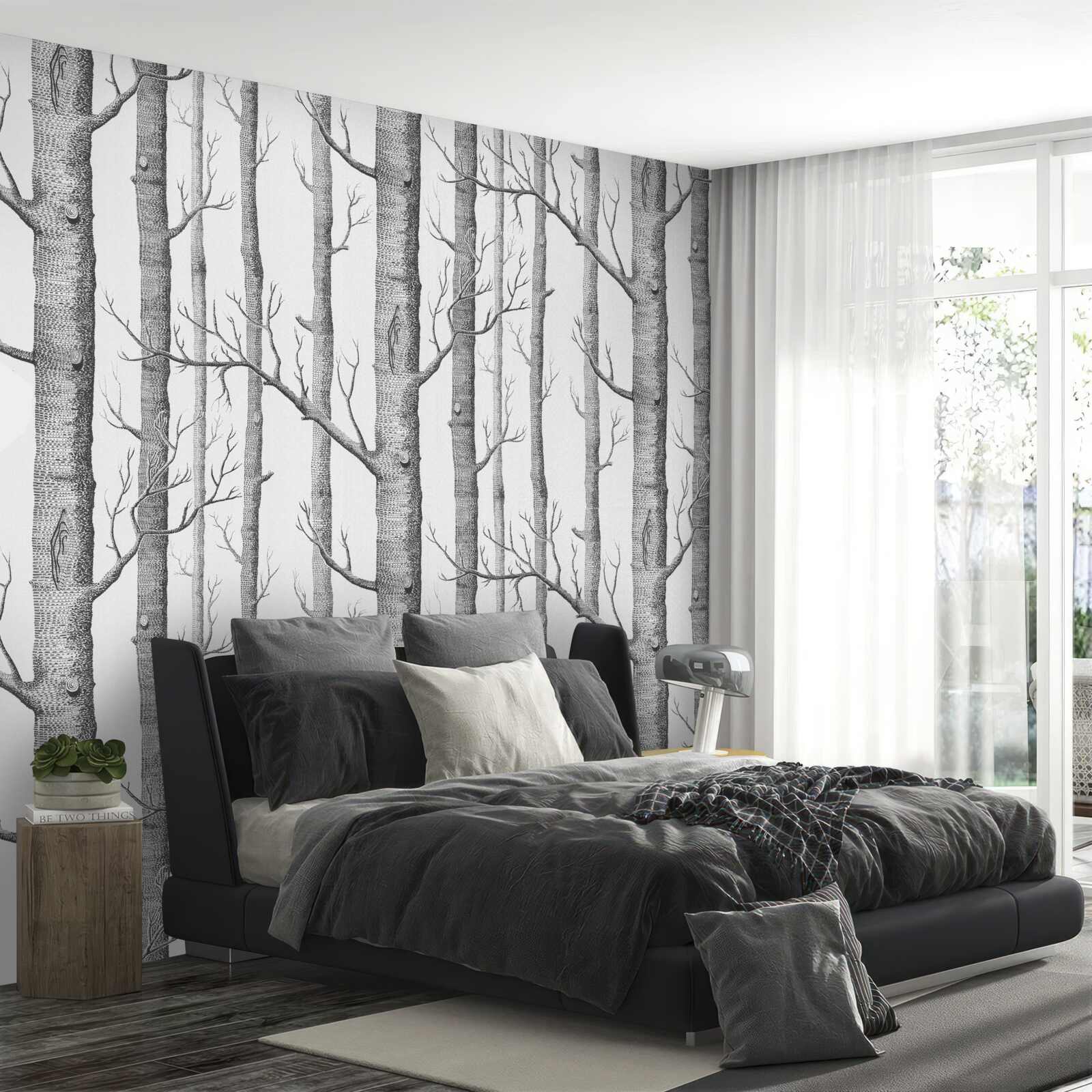 Фотошпалери дерева без листя