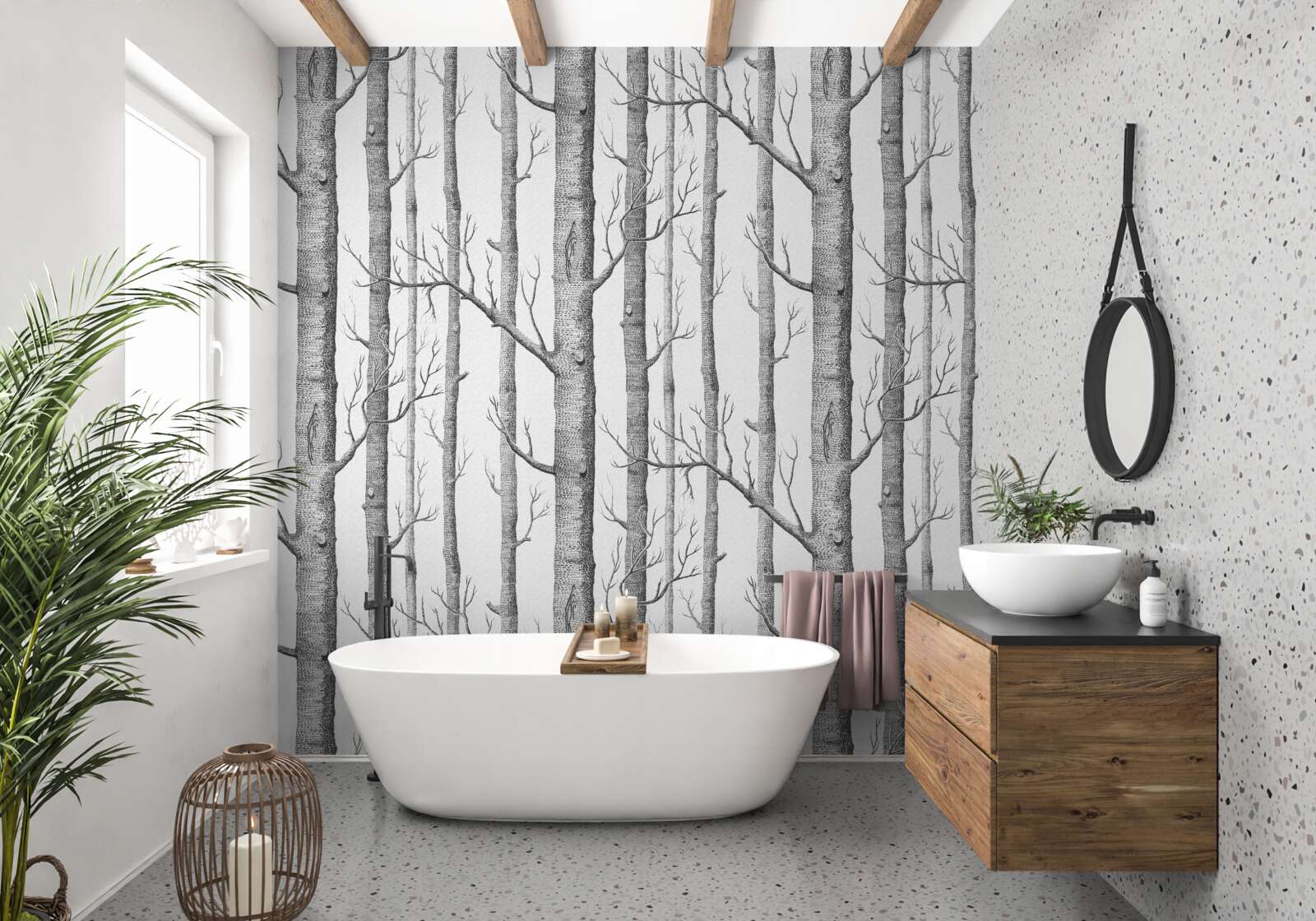 Фотошпалери дерева без листя