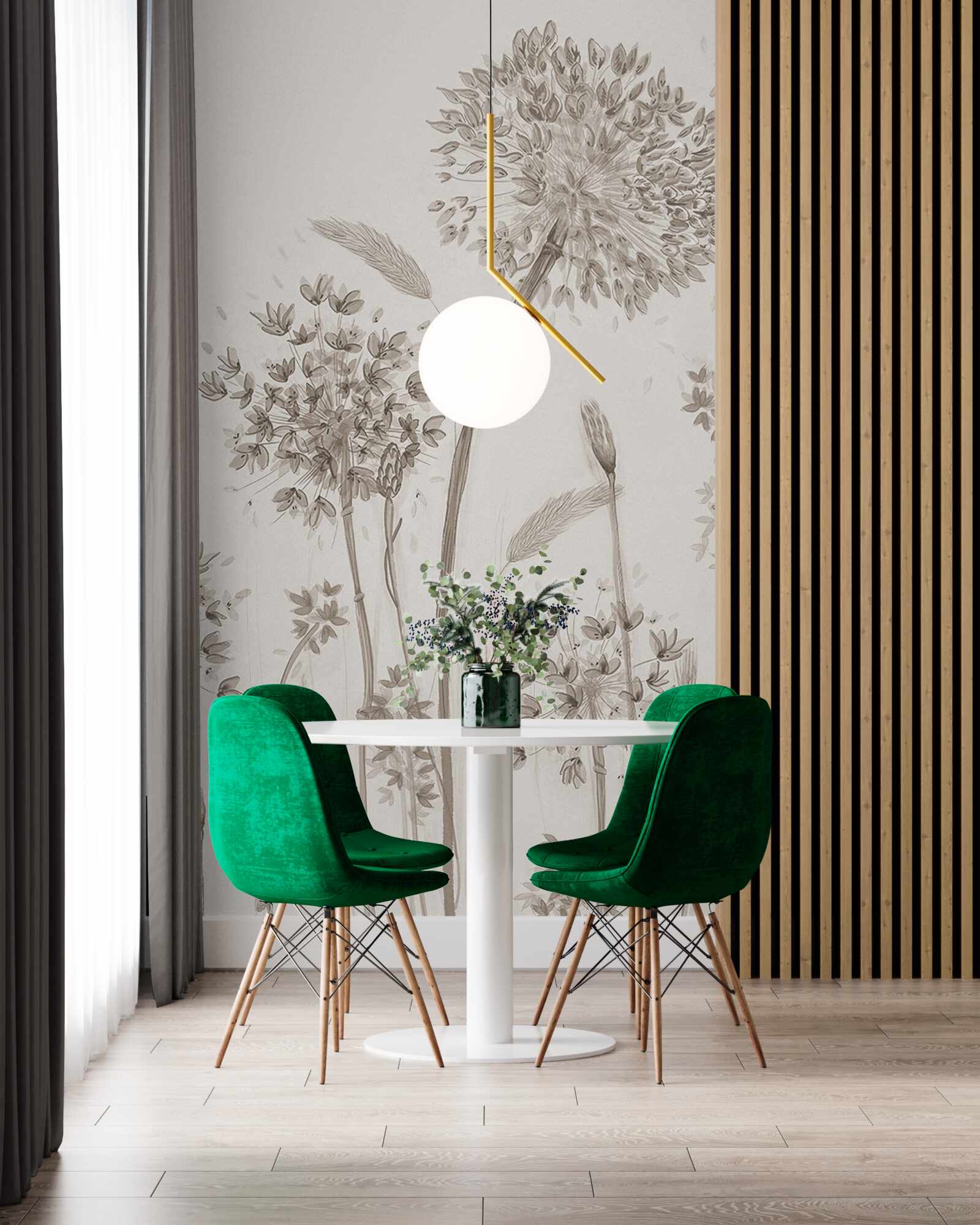 Фотошпалери унікальна флора